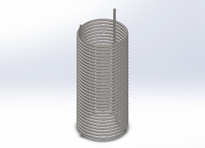 Coils of H 23inch D 8inch and 10inch 3D model 3D printable | CGTrader