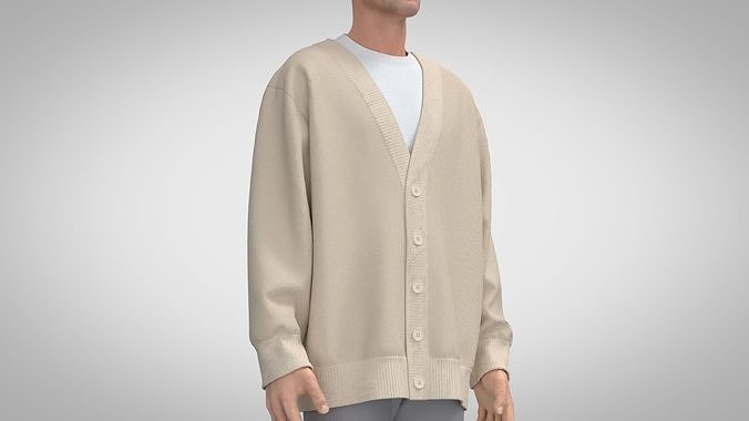 3d cardigan