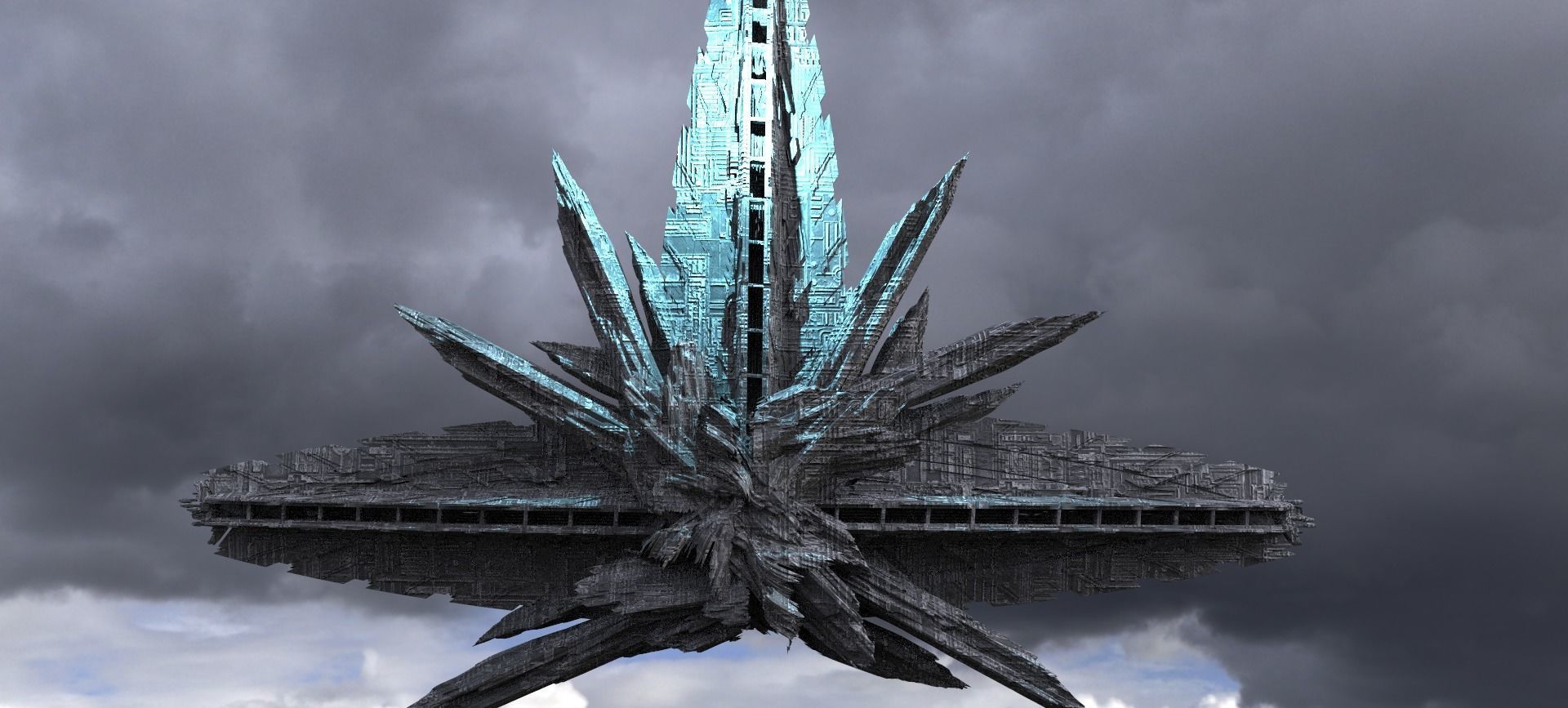 Crystal Alien Monolith 2 3D model | CGTrader