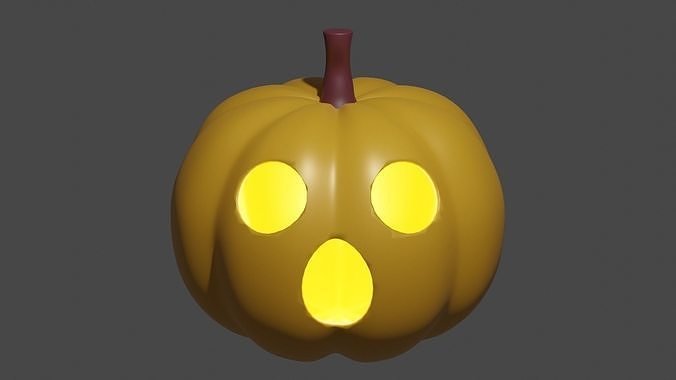 Jack o lantern NO4 3D model | CGTrader