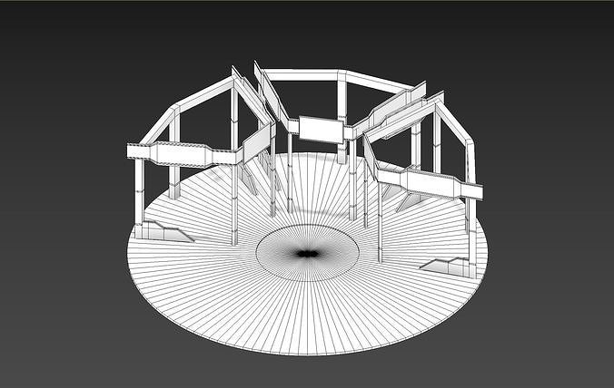 convention-booth-free-3d-model-cgtrader