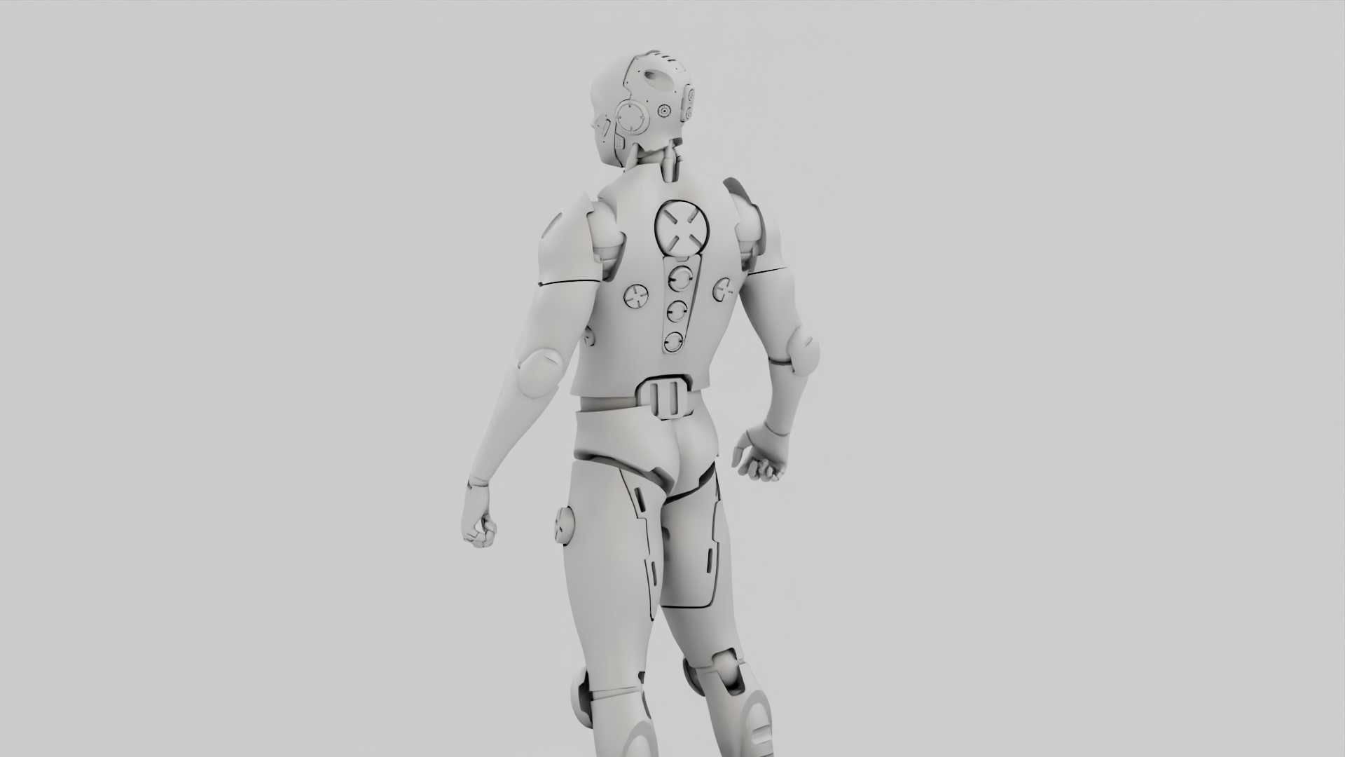 META HUMAN BOT RIGGED 3D model rigged | CGTrader