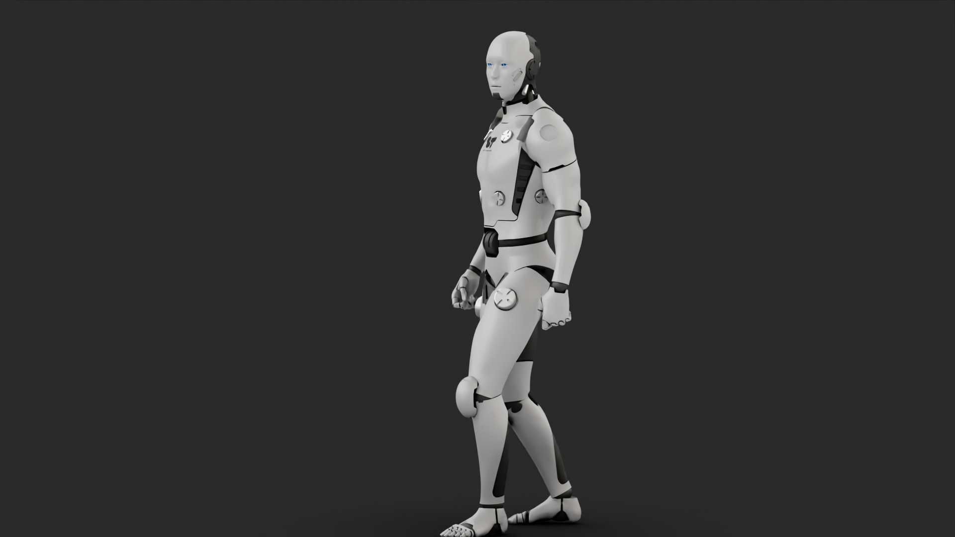 META HUMAN BOT RIGGED 3D model rigged | CGTrader