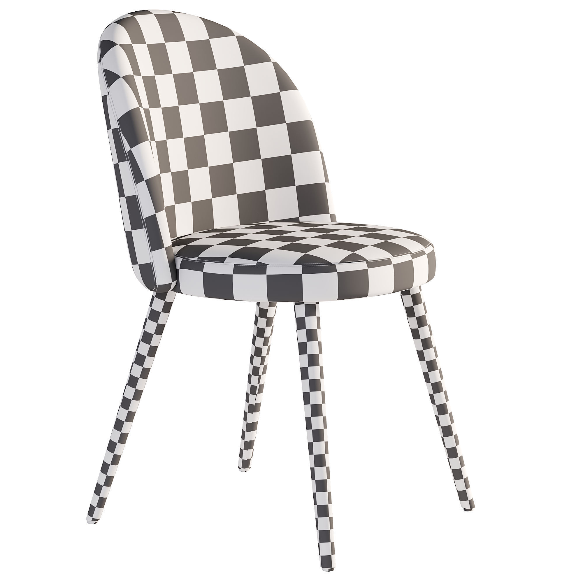 Zola Dining Chair free 3D model CGTrader