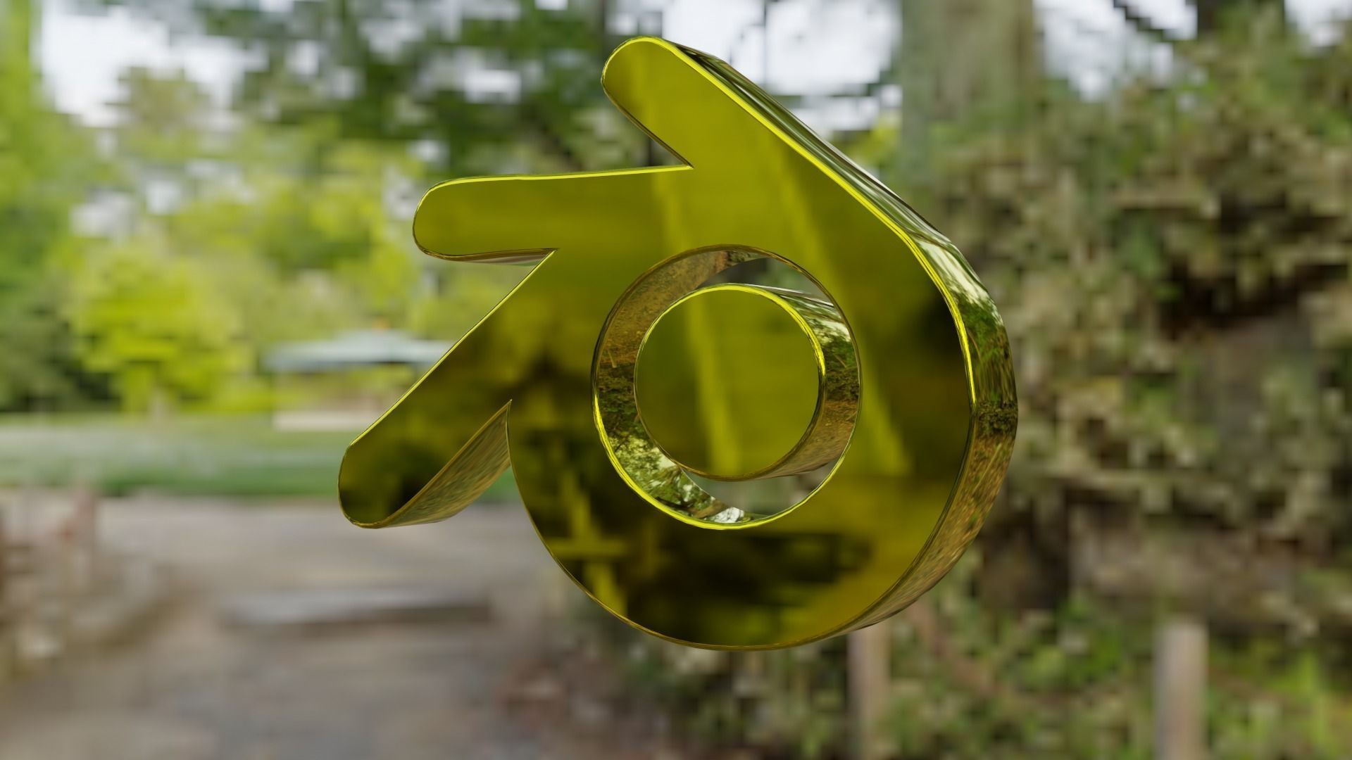 blender logo 3D model CGTrader