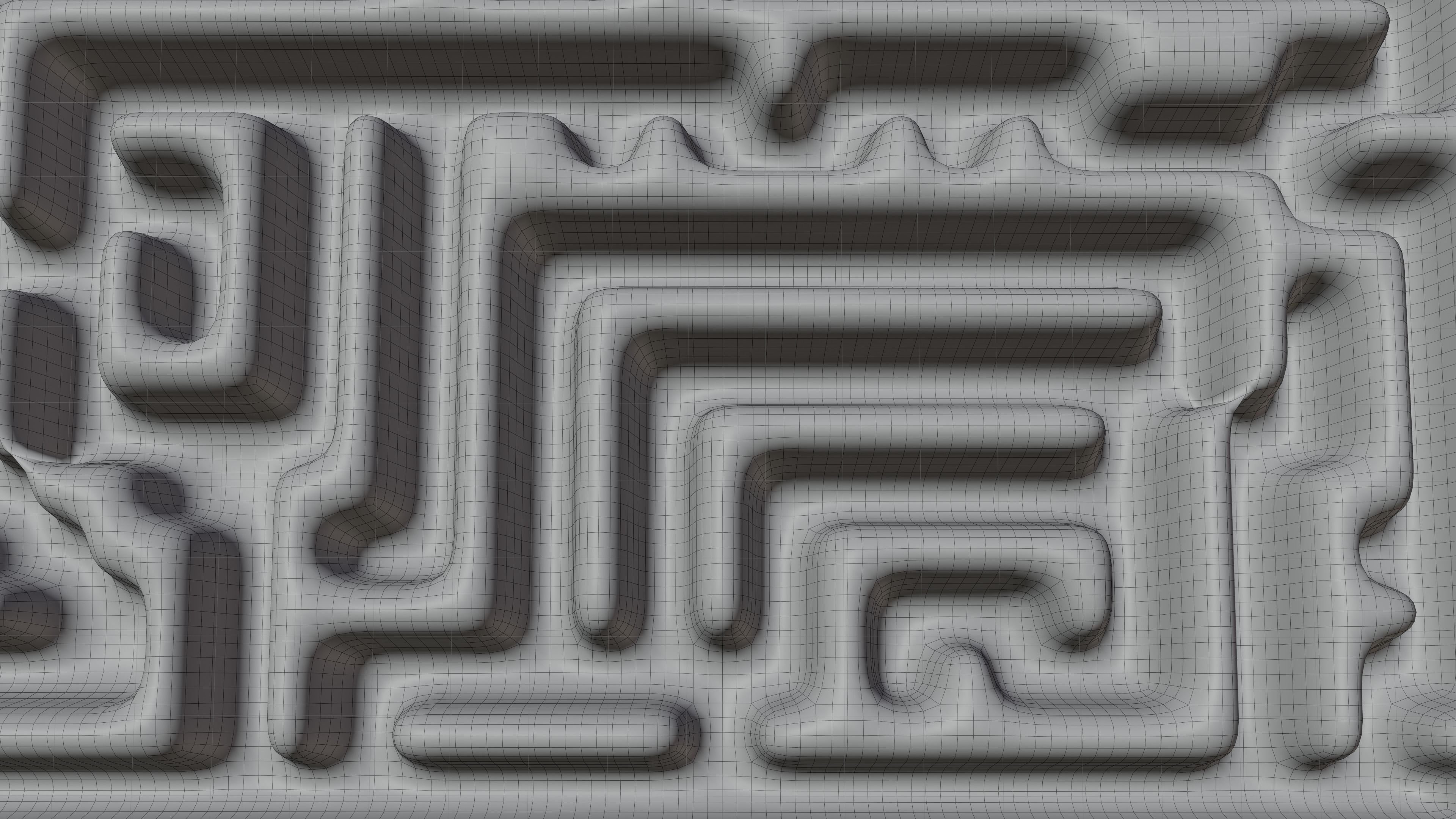 3D model Rock and Wall Maze VR / AR / low-poly | CGTrader