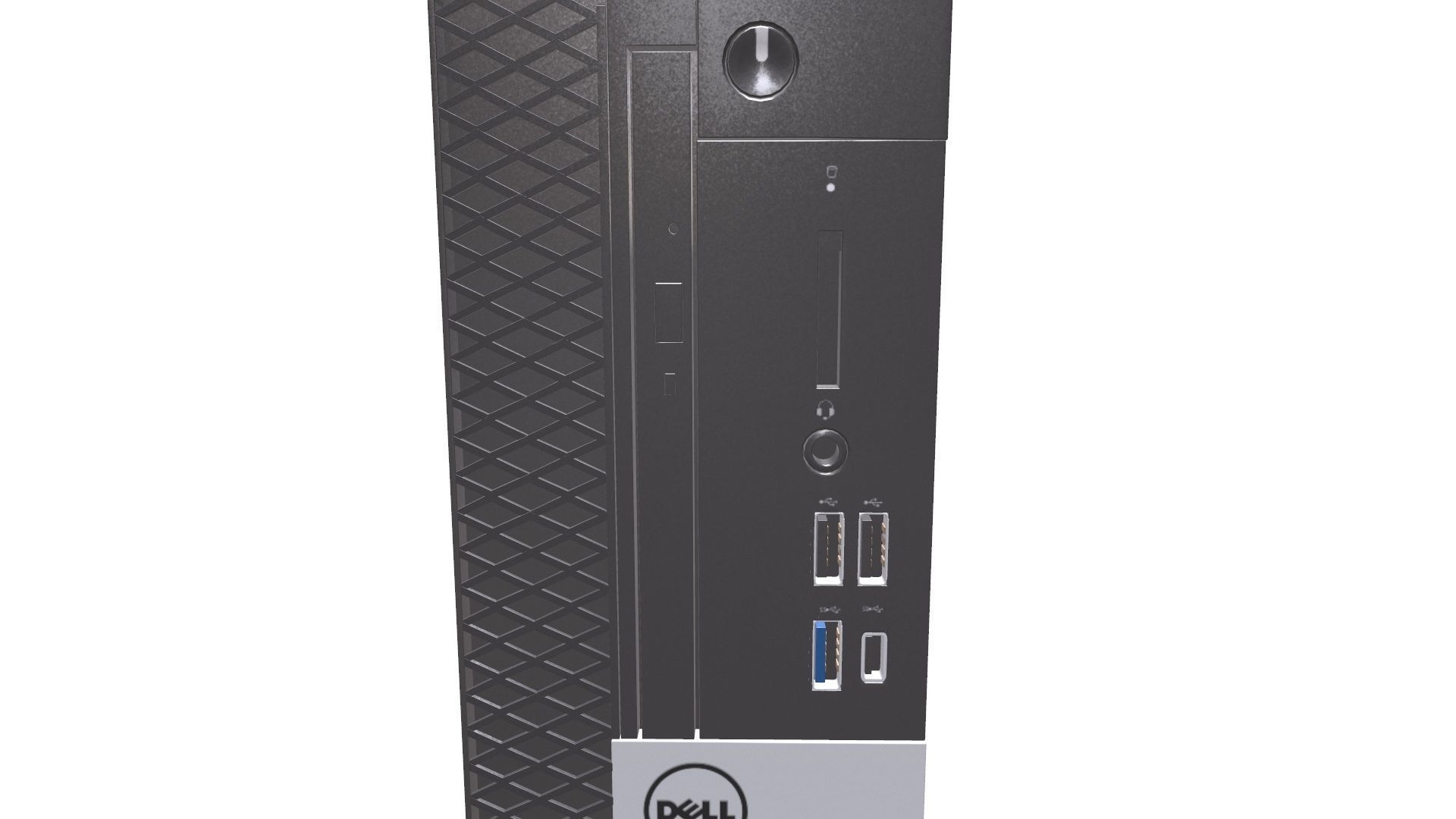 Dell CPU 3D model CGTrader