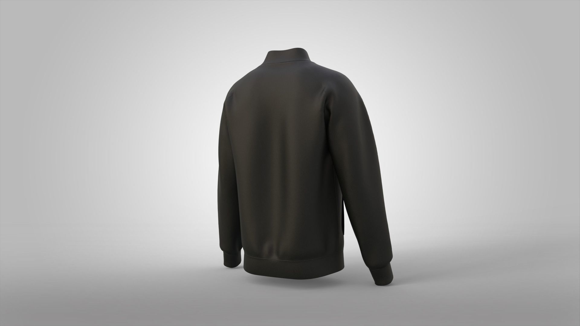 Raglan Sleeve Premium Knit Jacket Design 3D model | CGTrader