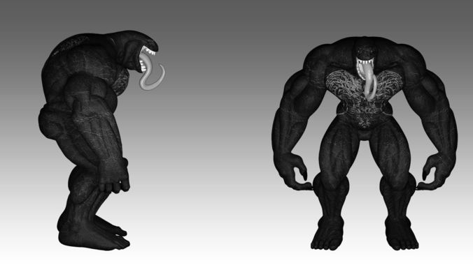 creature 3D model