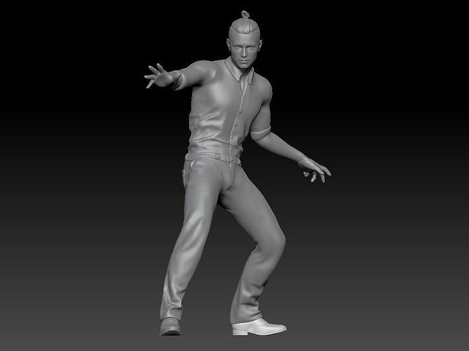 MAGICIAN SHOWING MAGIC TRICKS 4 3D model 3D printable | CGTrader