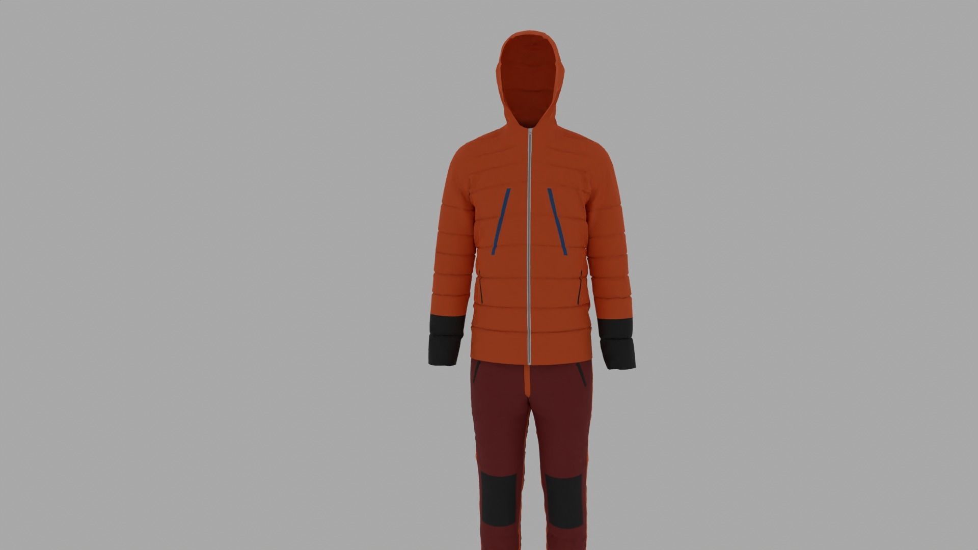 3D model Climber Outfit VR / AR / lowpoly CGTrader