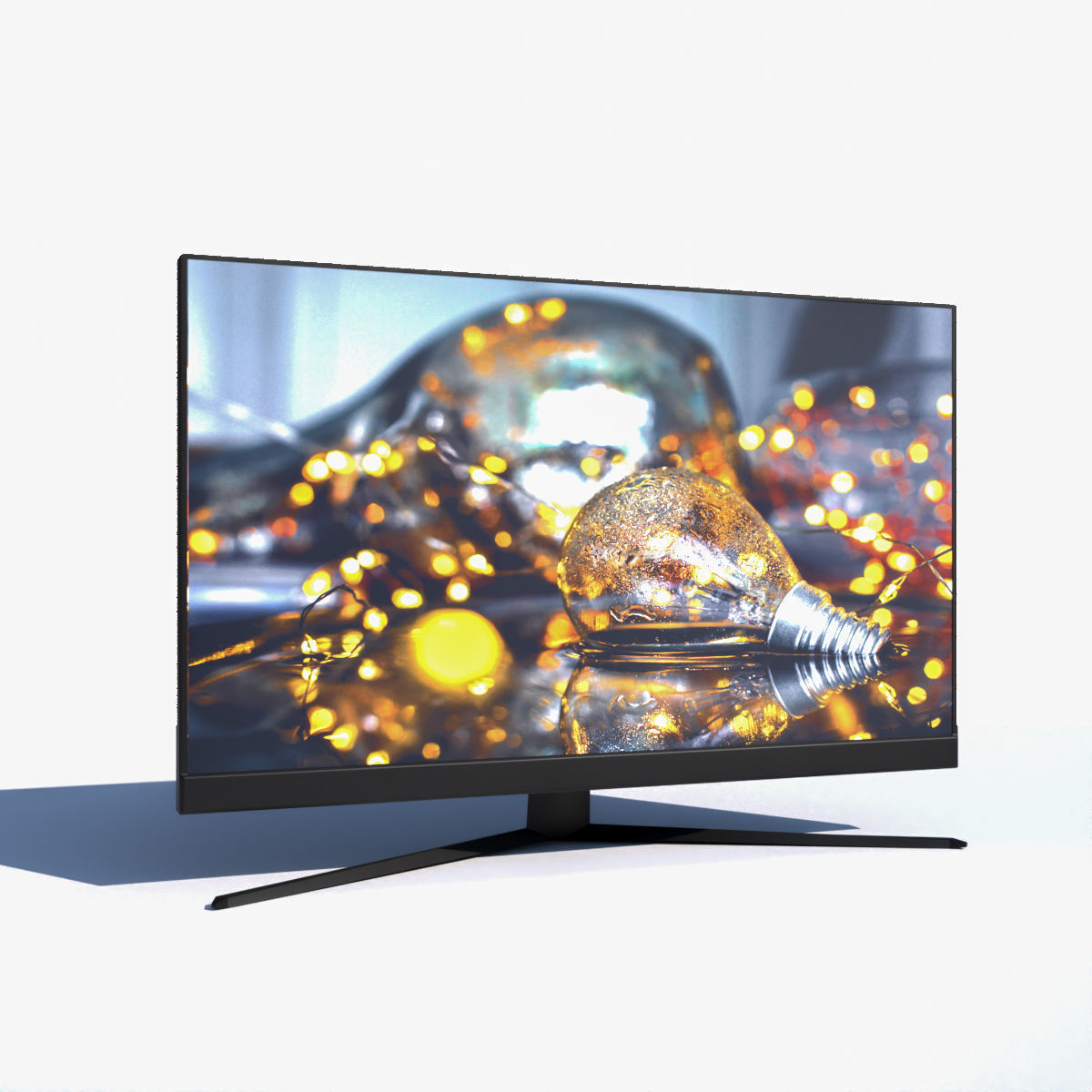 3D model Low-poly Computer Monitor by Nikdox VR / AR / low-poly | CGTrader