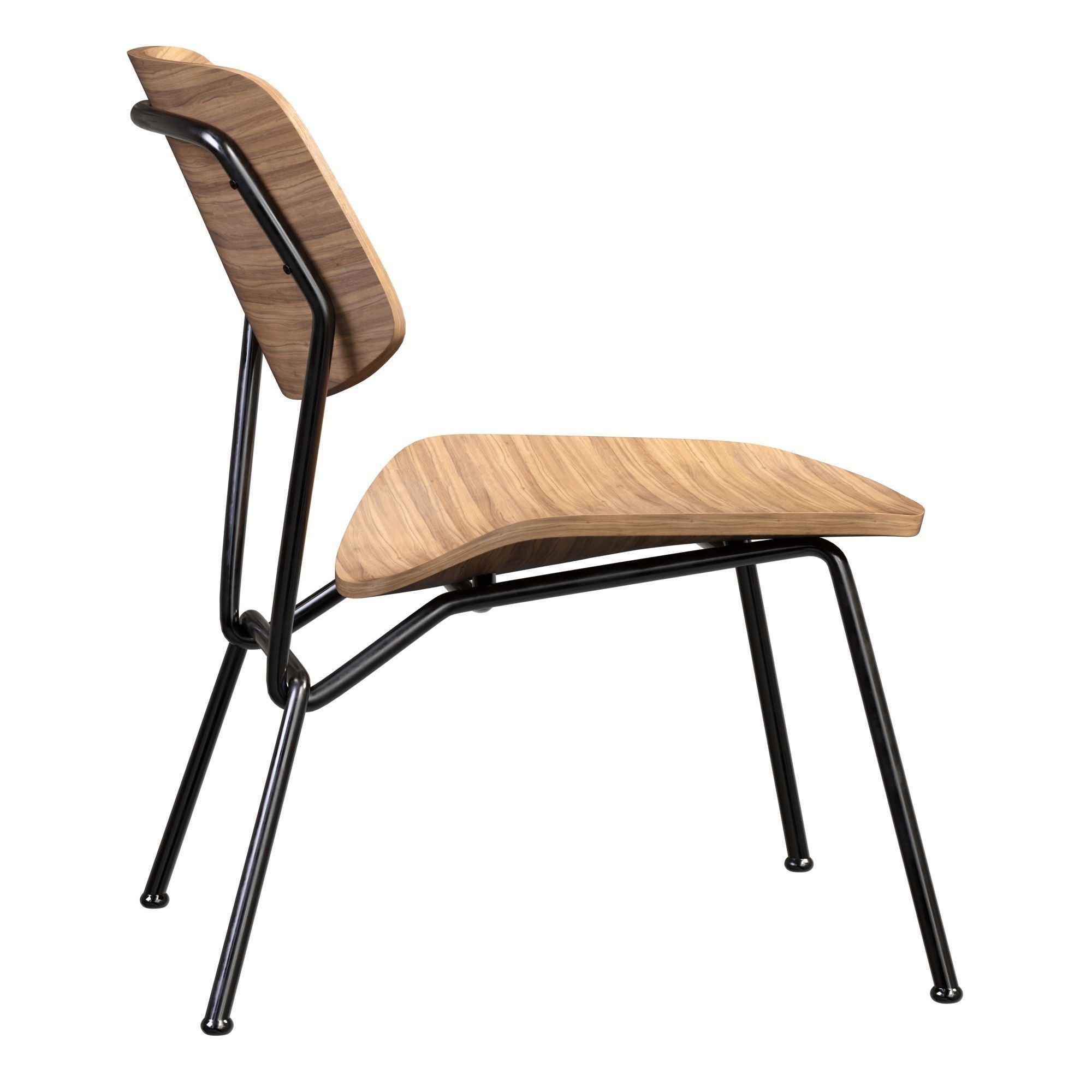 STRAIN Plywood Easy Chair 3D model CGTrader