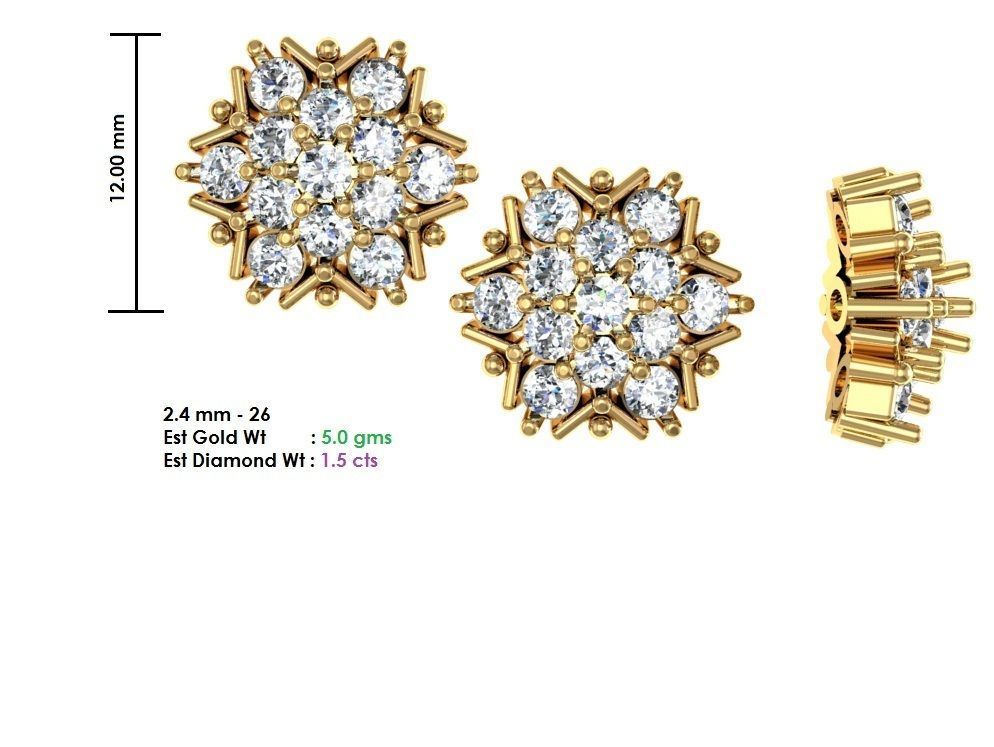 AIMAOMI Opal Stud Earrings For Women – Light Blue Dainty Studs, Anniversary/Birthday Jewelry Gift - View #4