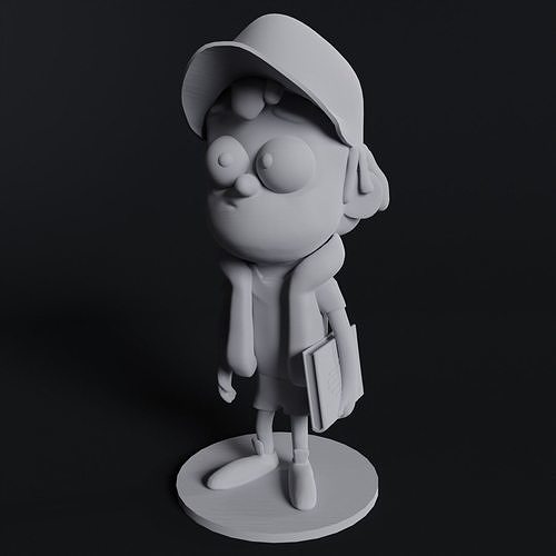 Gravity Falls Dipper Pines free - Gravity Falls Dipper Pines 3d Model 773cc76b9e