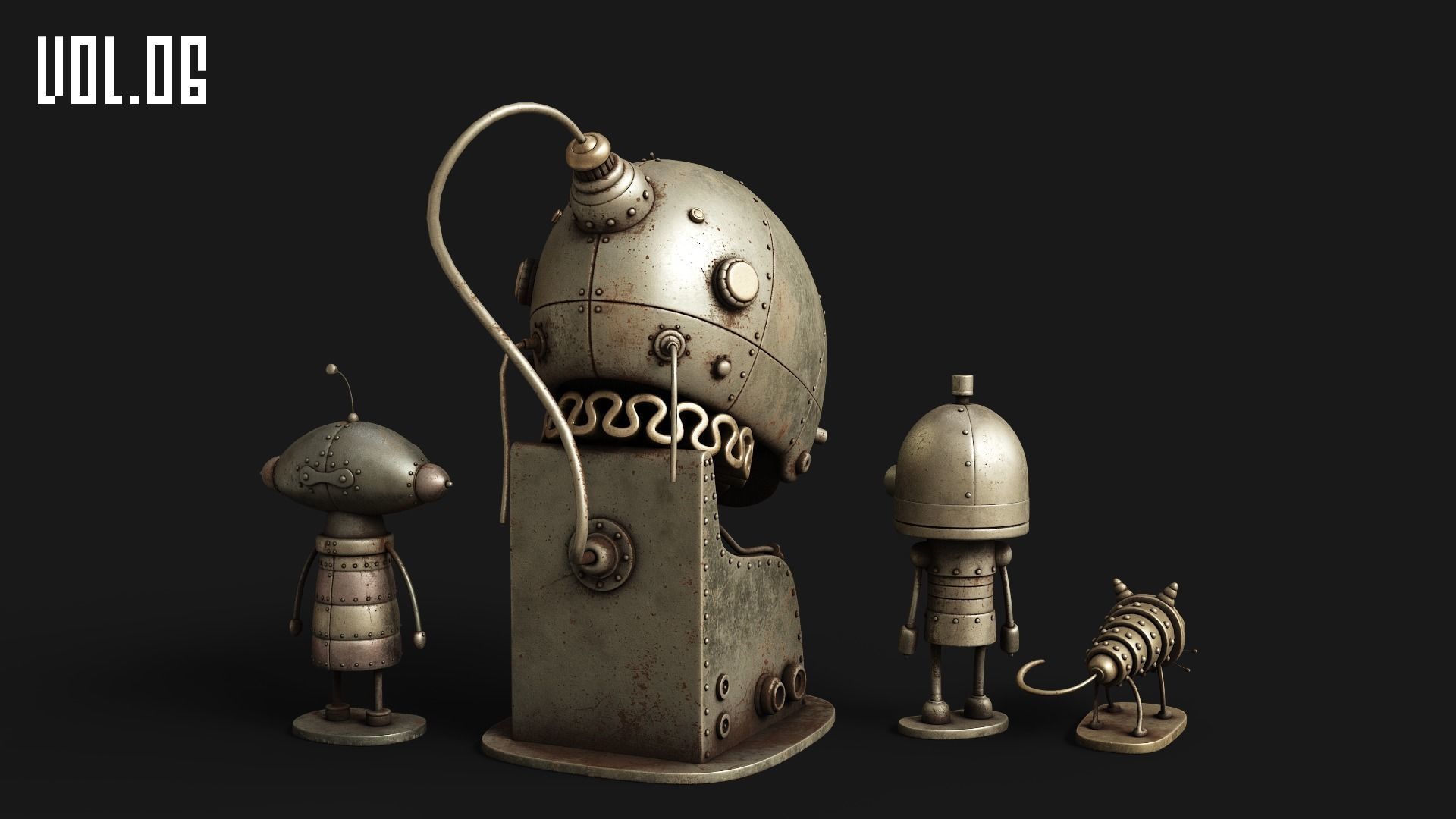 Machinarium Anniversary Edition 3D model CGTrader