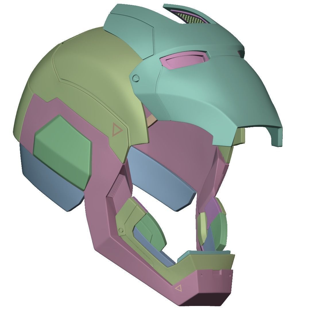 War Machine MK2 concept 3d print model motorized 3D model 3D printable ...