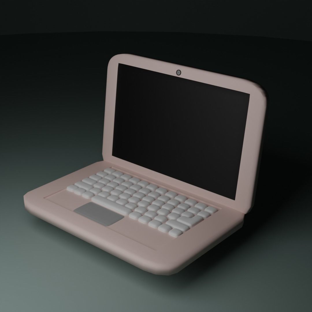 Macbook Blender file 3D model CGTrader