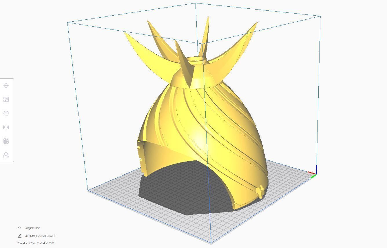 Bomb Devil Reze Helmet Chainsawman Cosplay 3D model 3D printable