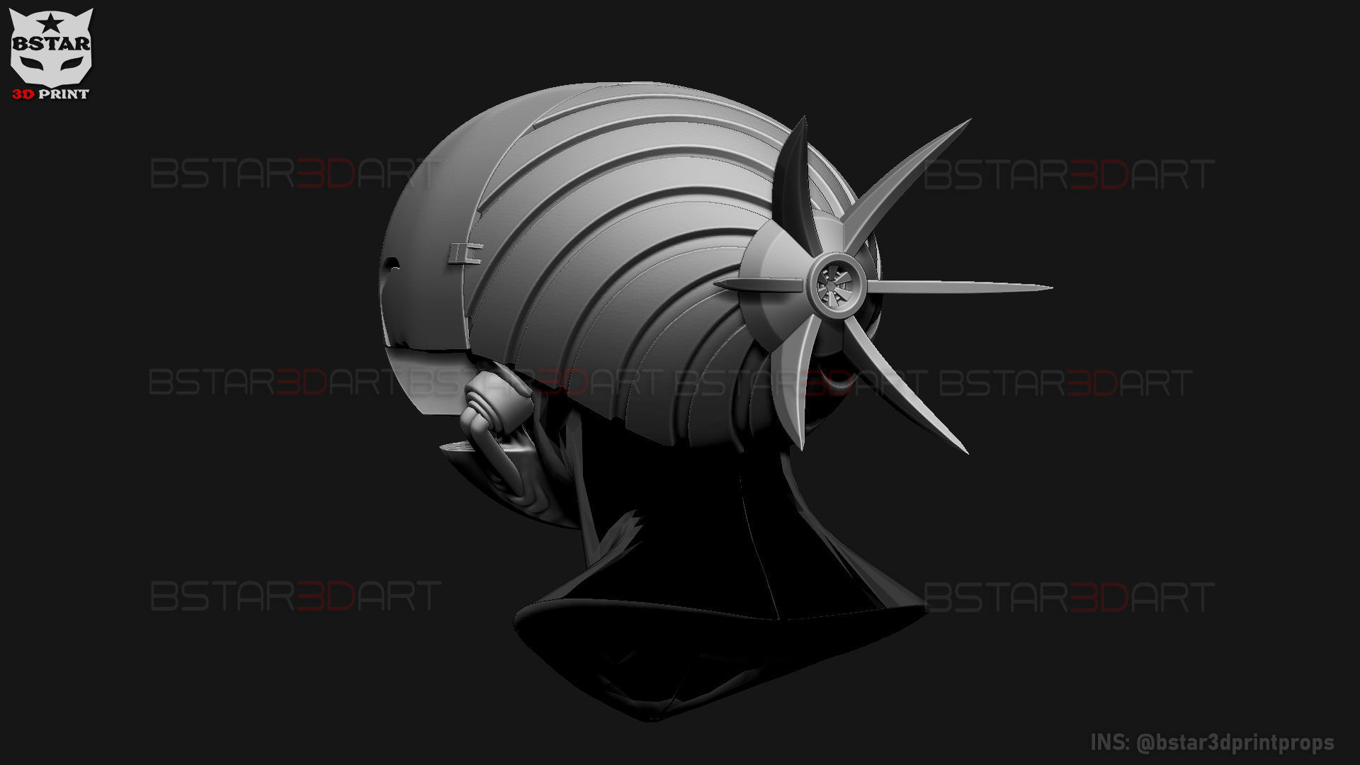 Bomb Devil Reze Helmet Chainsawman Cosplay 3D model 3D printable