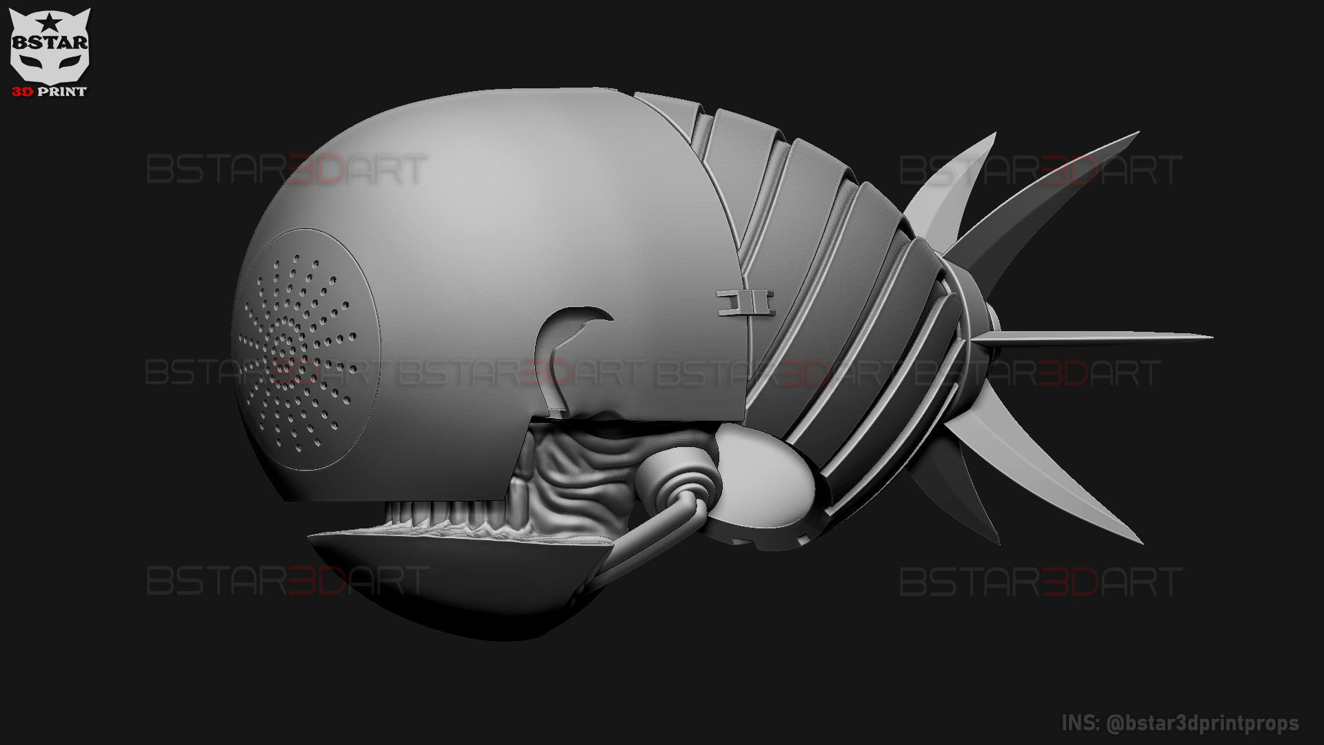 Bomb Devil Reze Helmet Chainsawman Cosplay 3D model 3D printable