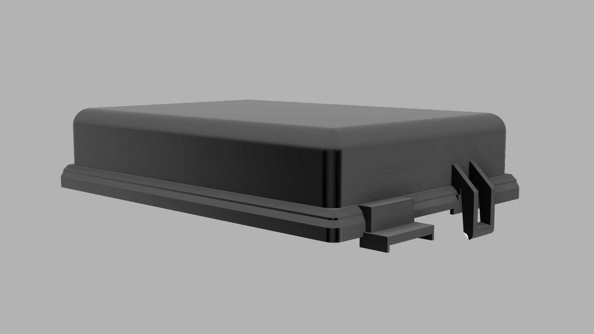 Dodge Challenger SRT Hemi Fuse Box Cover 3D printable 3D model 3D