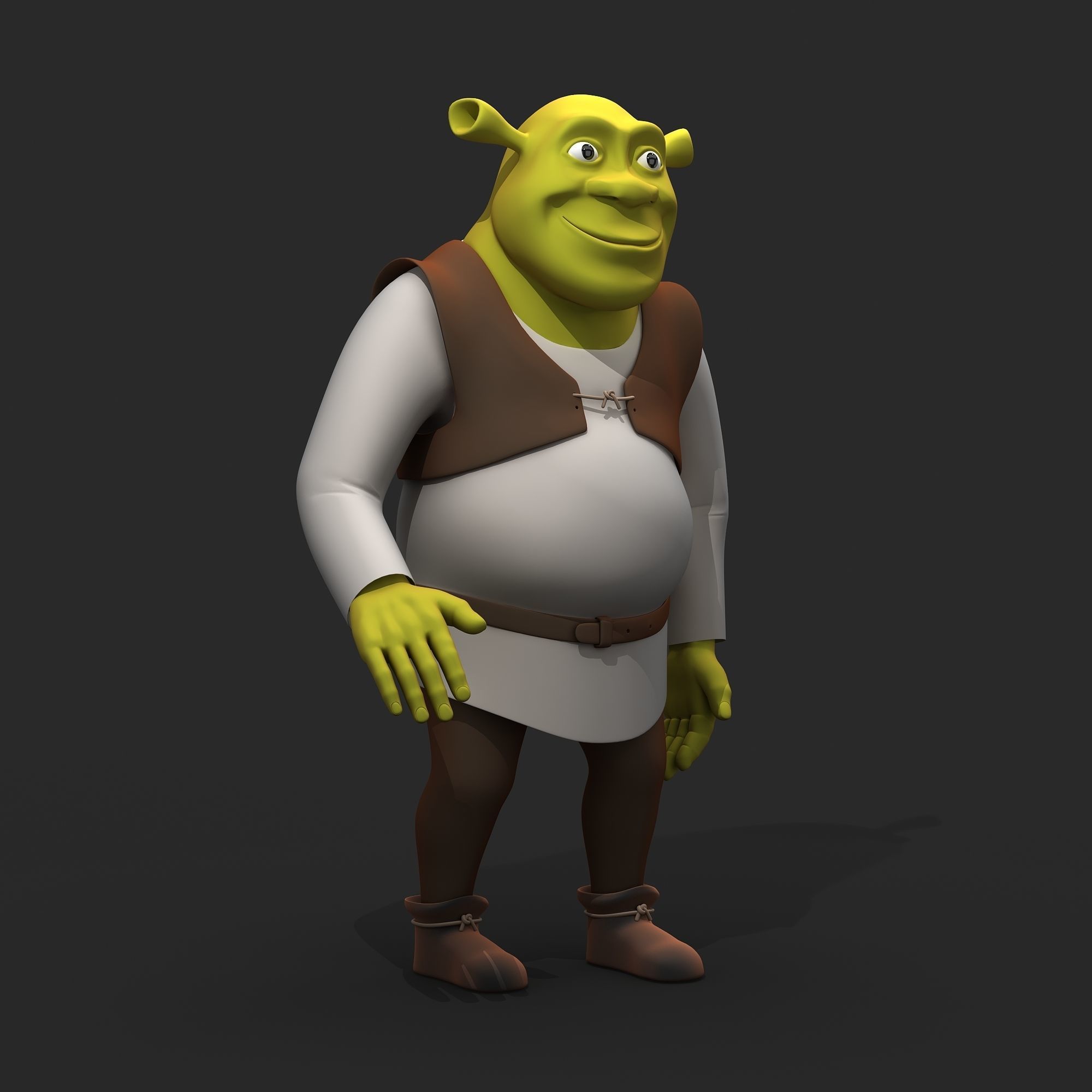 Shrek character 3D model | CGTrader