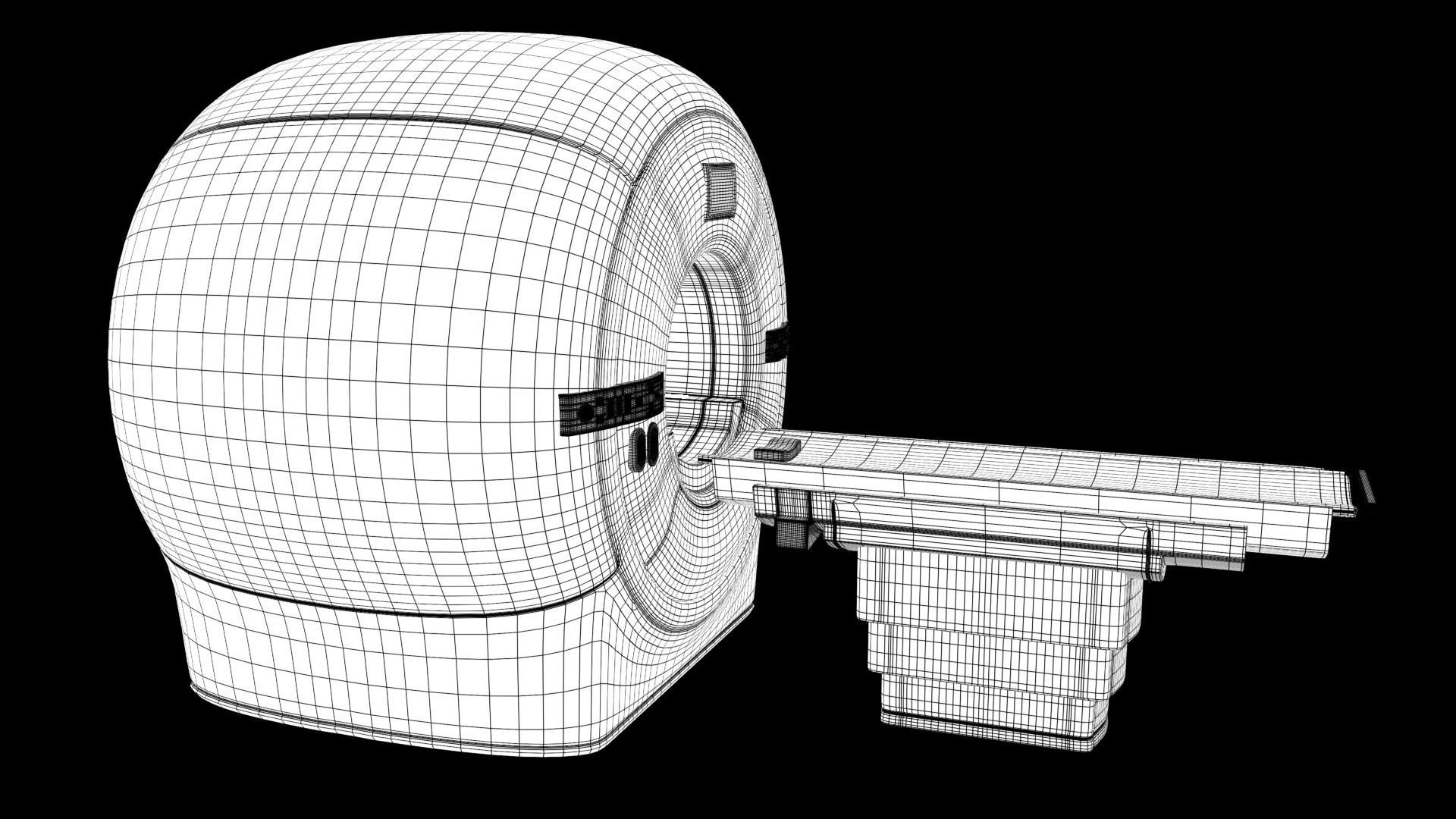 MRI Scanner Tomograph 3D model CGTrader