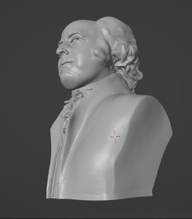 John Adams 3D model 3D printable | CGTrader