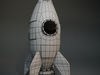 3D model stylized rocket VR / AR / low-poly | CGTrader