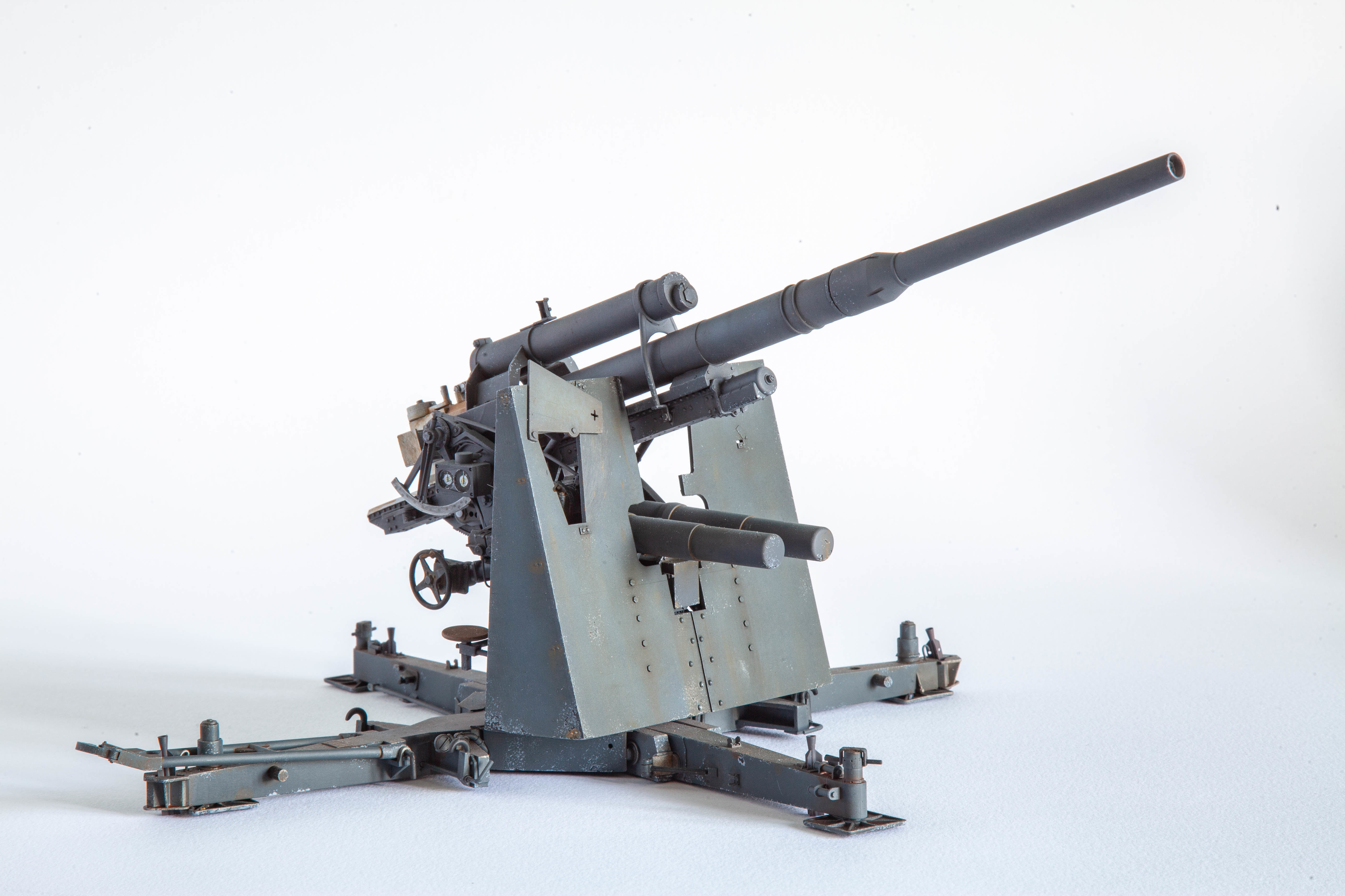 Flak 36 German Anti aircraft Gun 3D Print Model BASIC MODEL 3D Model 3D 