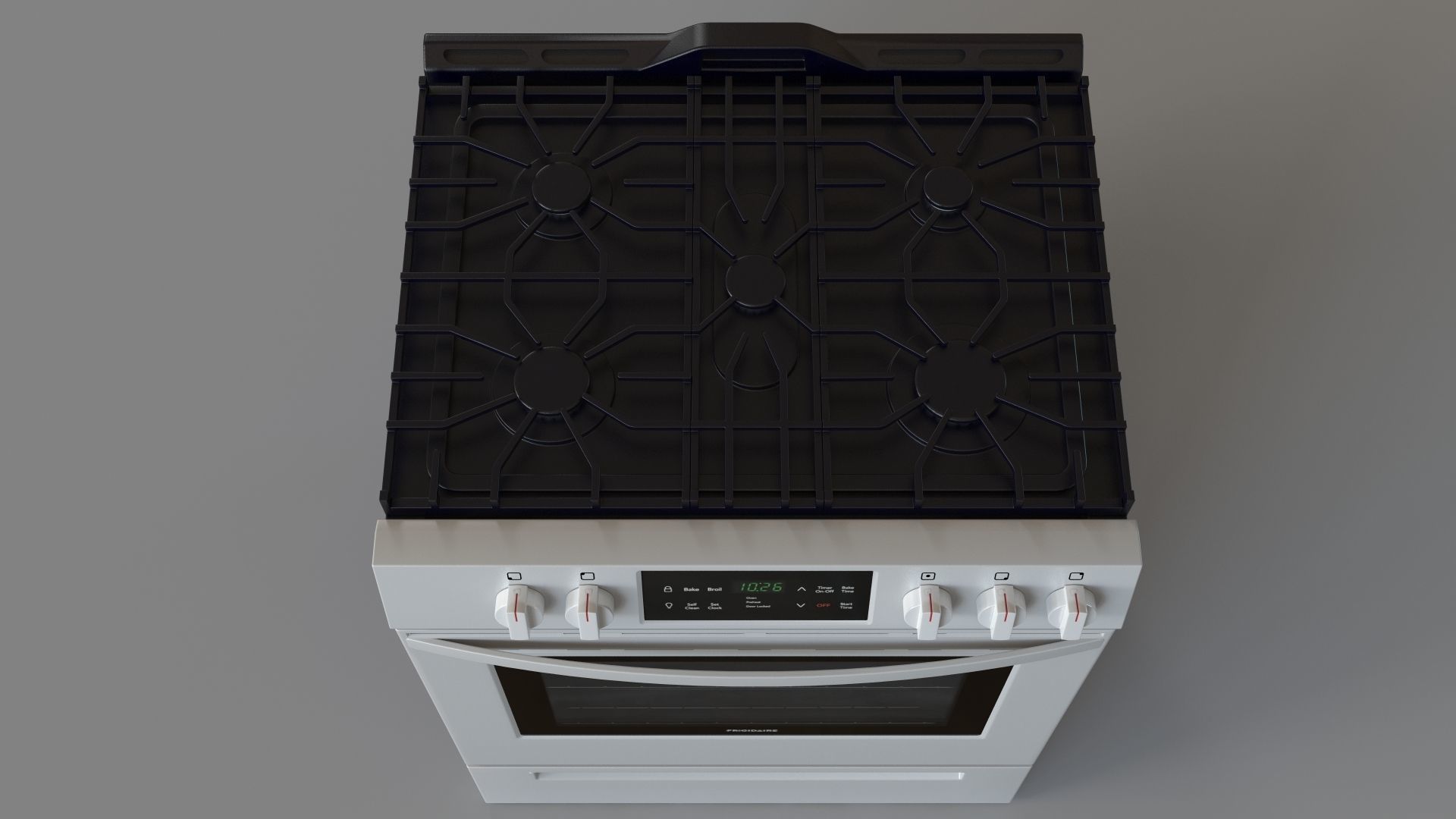 Frigidaire 30 Front Control Freestanding Gas Range 3D model CGTrader