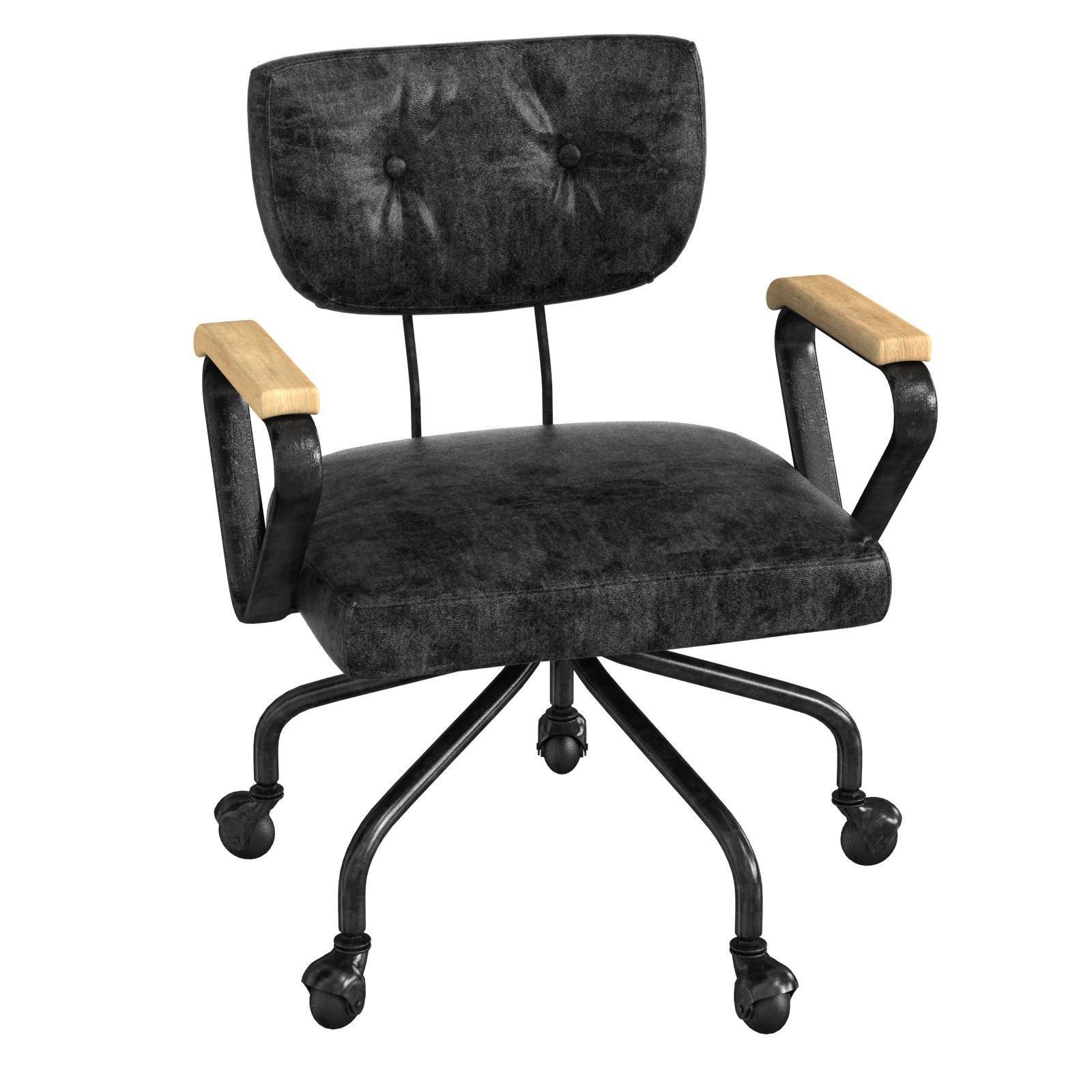 ACME Furniture Hallie Top Grain Leather Office Chair 3D model CGTrader