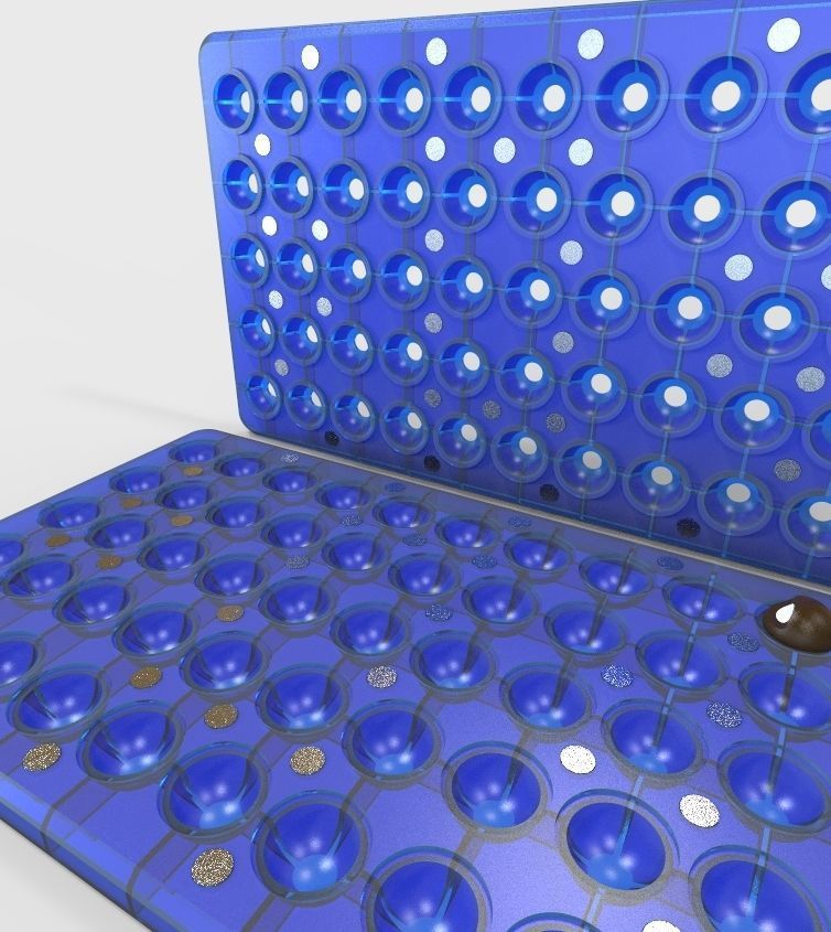 Chocolate Mold 3D model 3D printable CGTrader