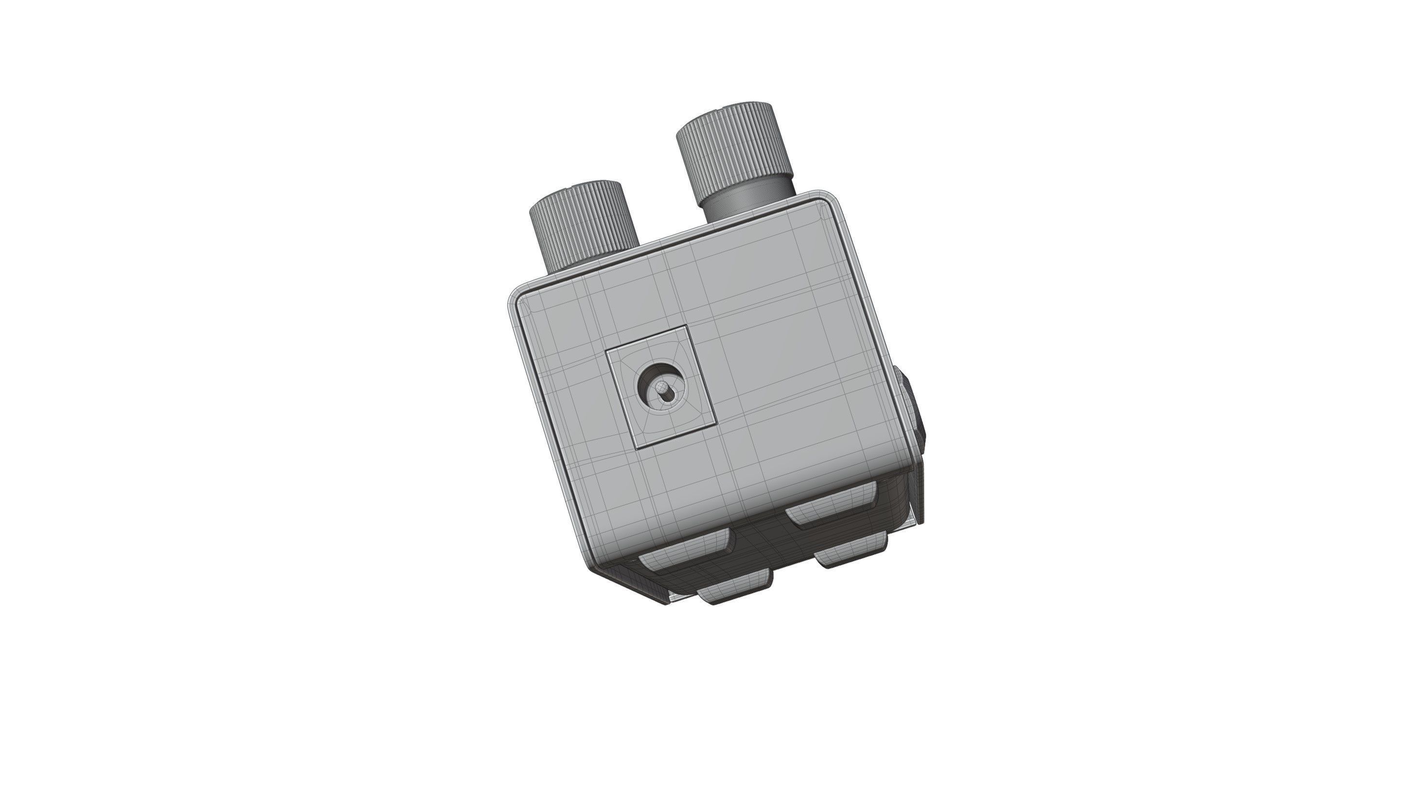 Aguilar Storm King Bass Distortion Fuzz Pedal 3D model | CGTrader