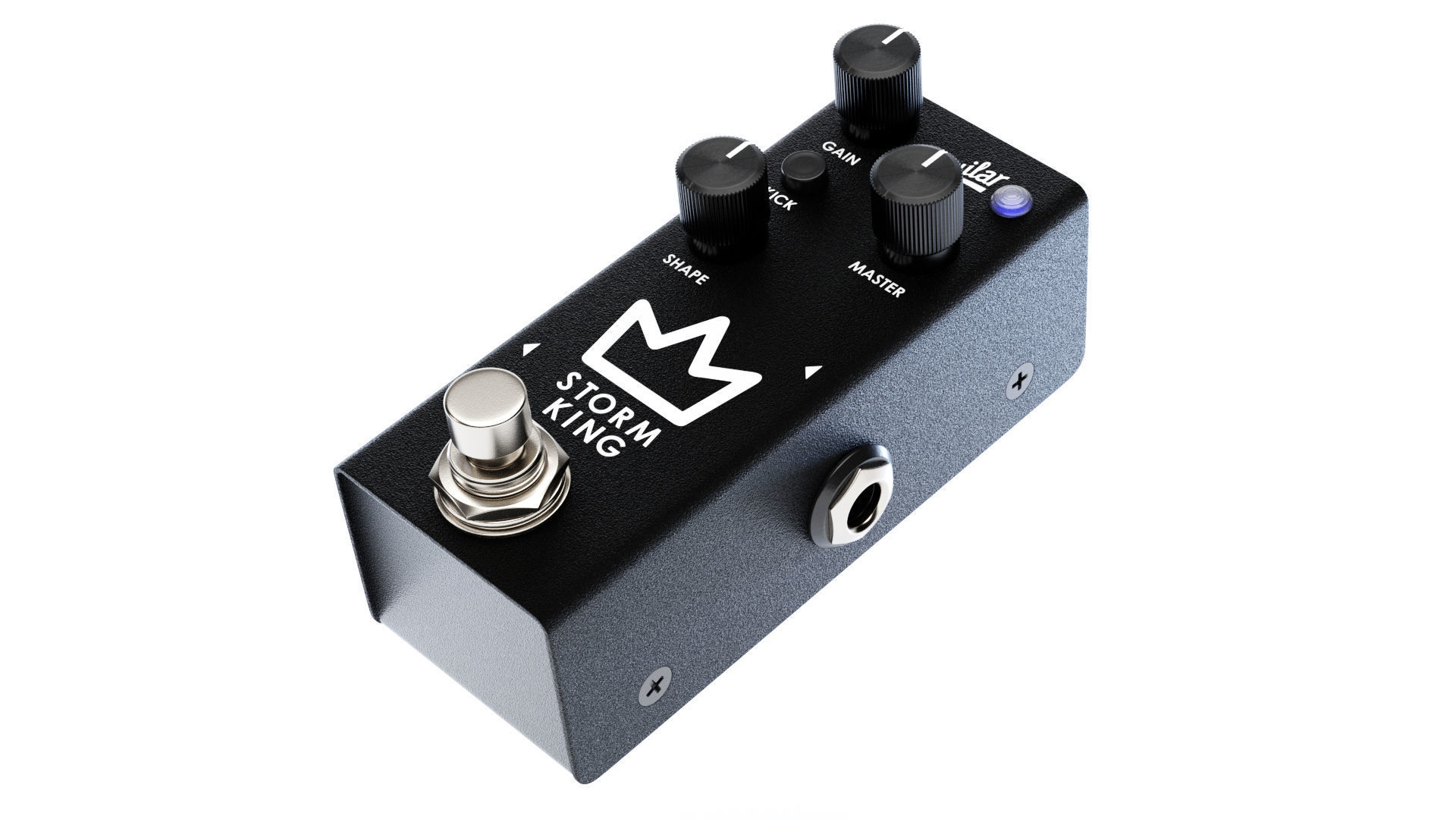 Aguilar Storm King Bass Distortion Fuzz Pedal 3D model | CGTrader