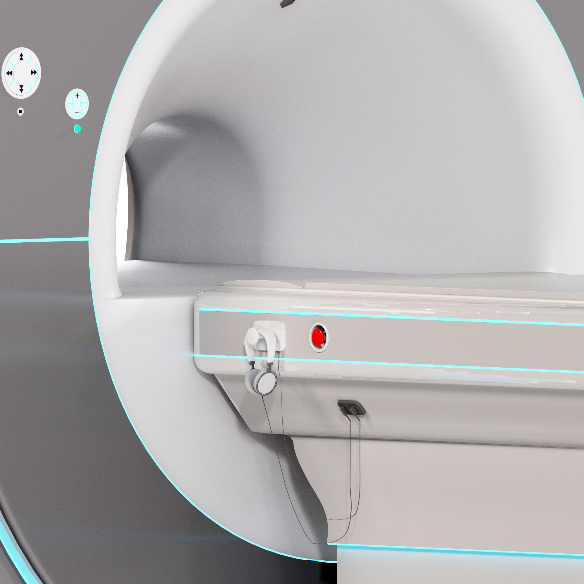 MRI Scanner 3D model | CGTrader