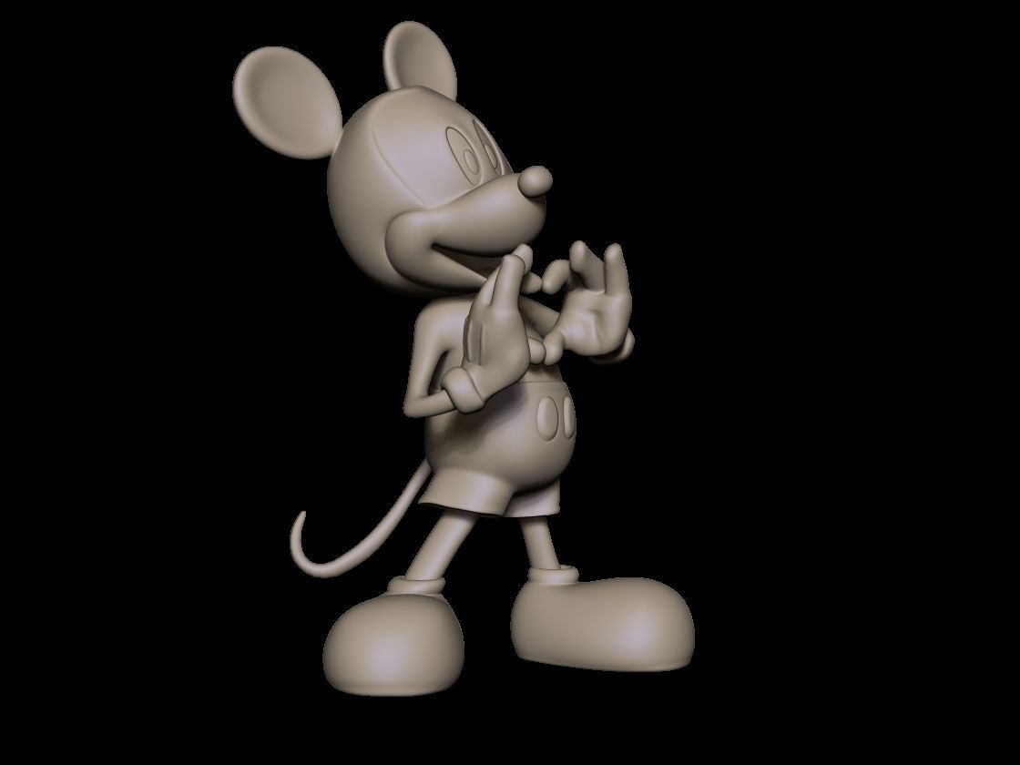 mickey heart 3D model 3D printable | CGTrader