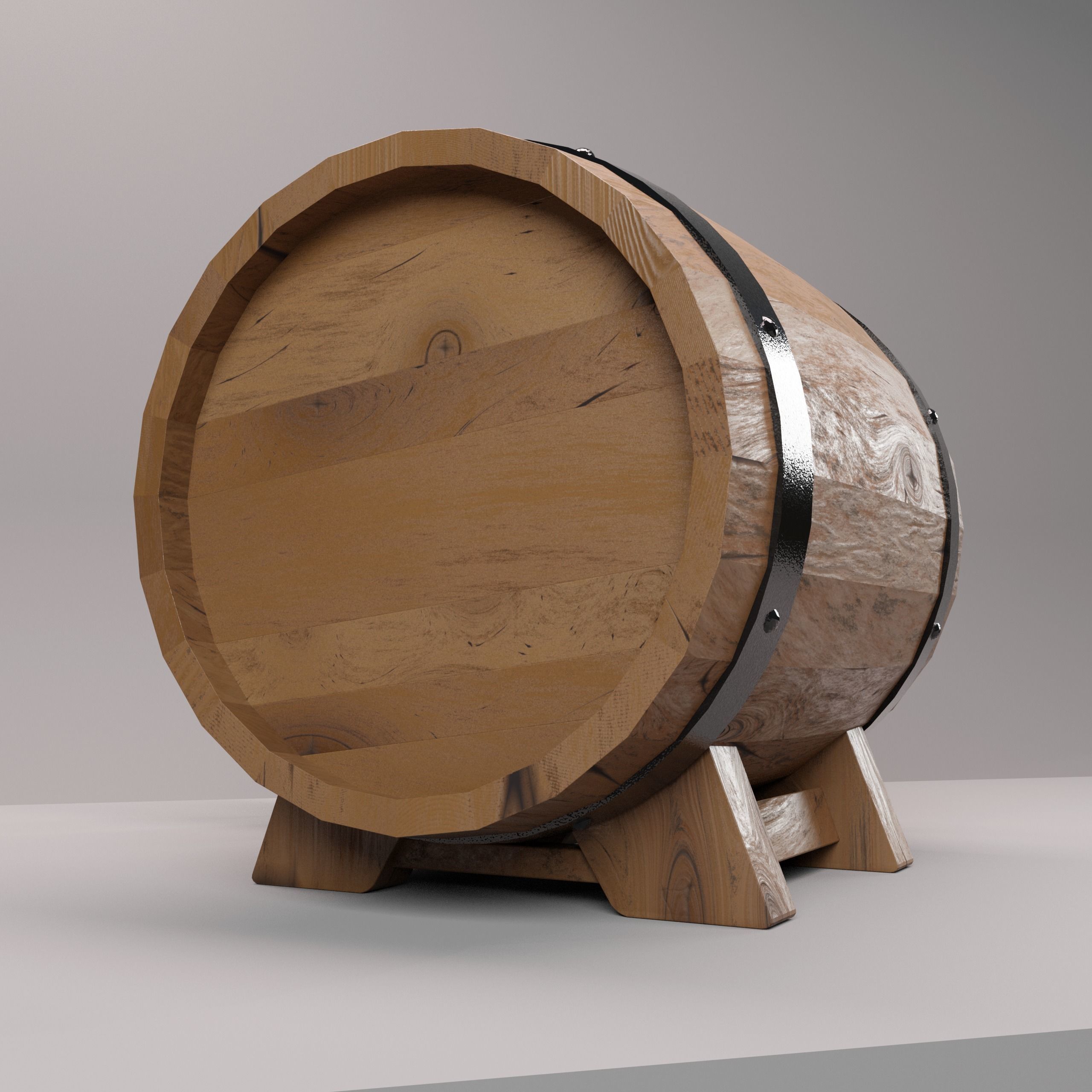 Wine Rack 3D Wine Shelf B-1 3D model | CGTrader