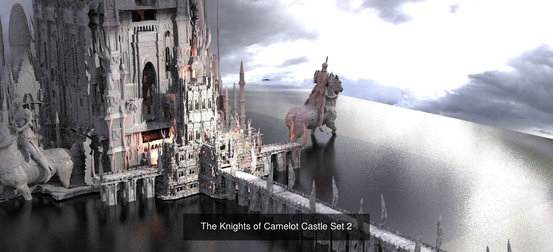 King Arthur Camelot Collection CGTrader