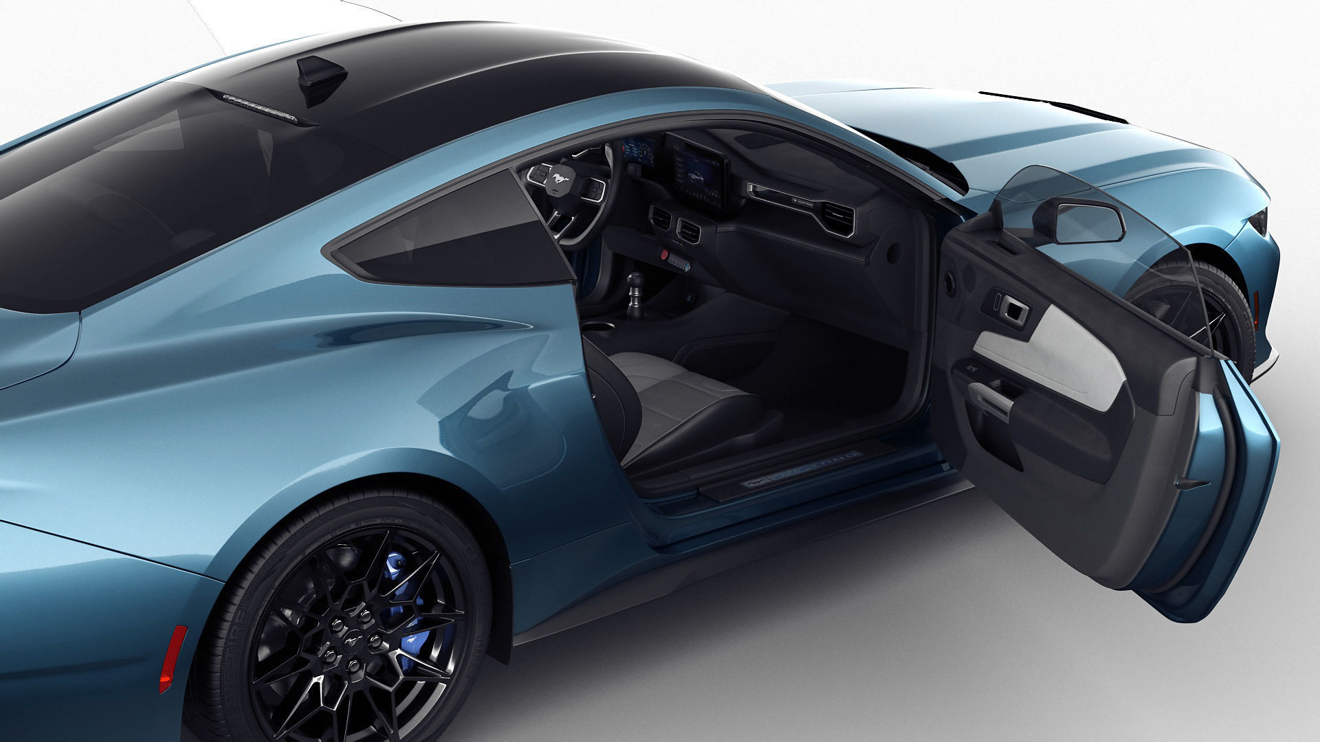Mustang GT Coupe 2024 3D Model CGTrader