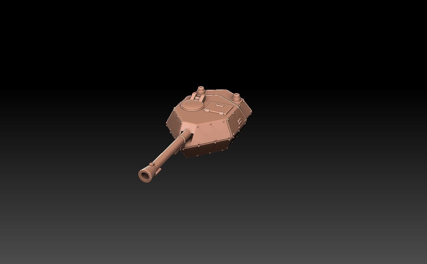 Tank And Artillery Cannons 3D model 3D printable | CGTrader