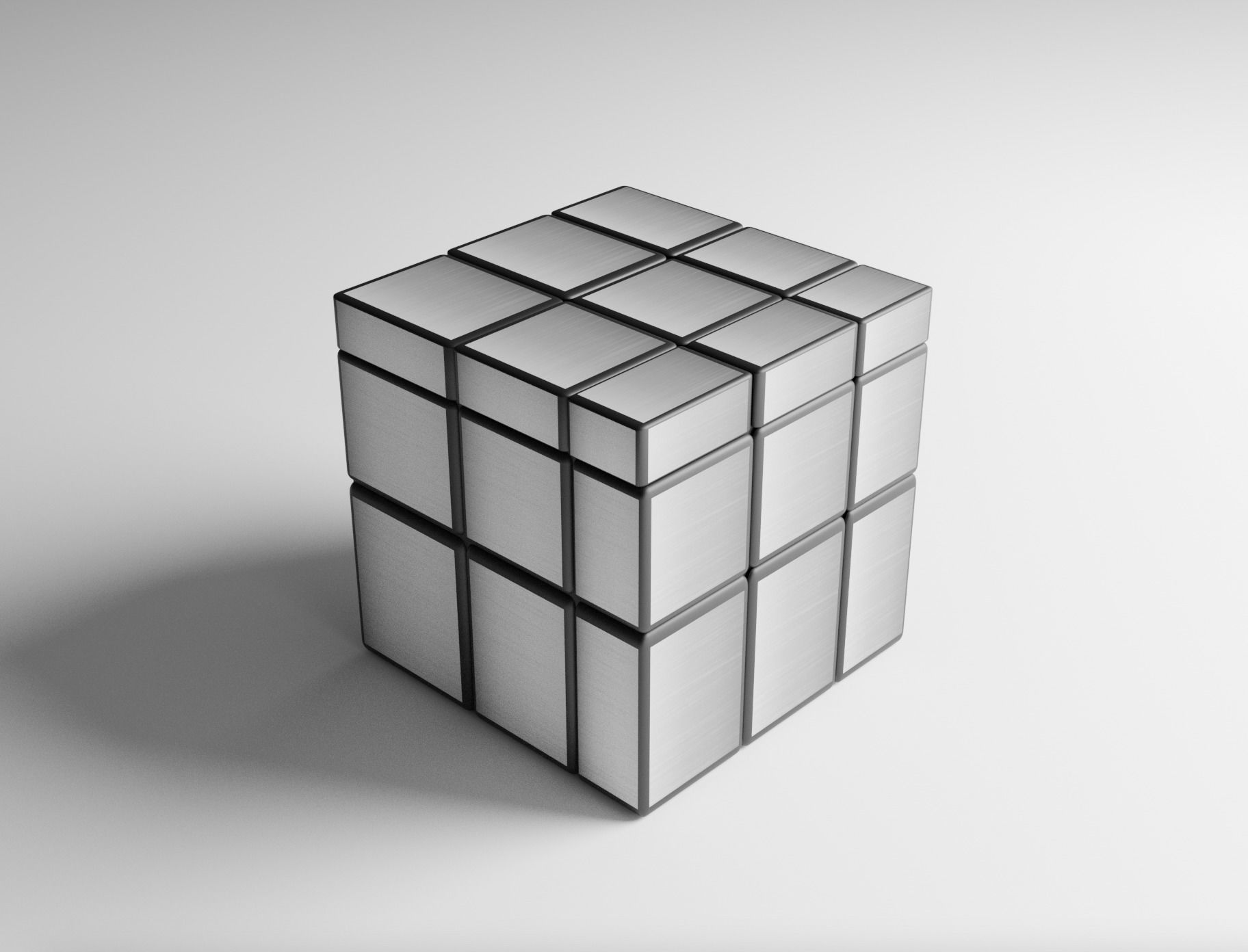 3D model Mirror Cube VR / AR / low-poly | CGTrader