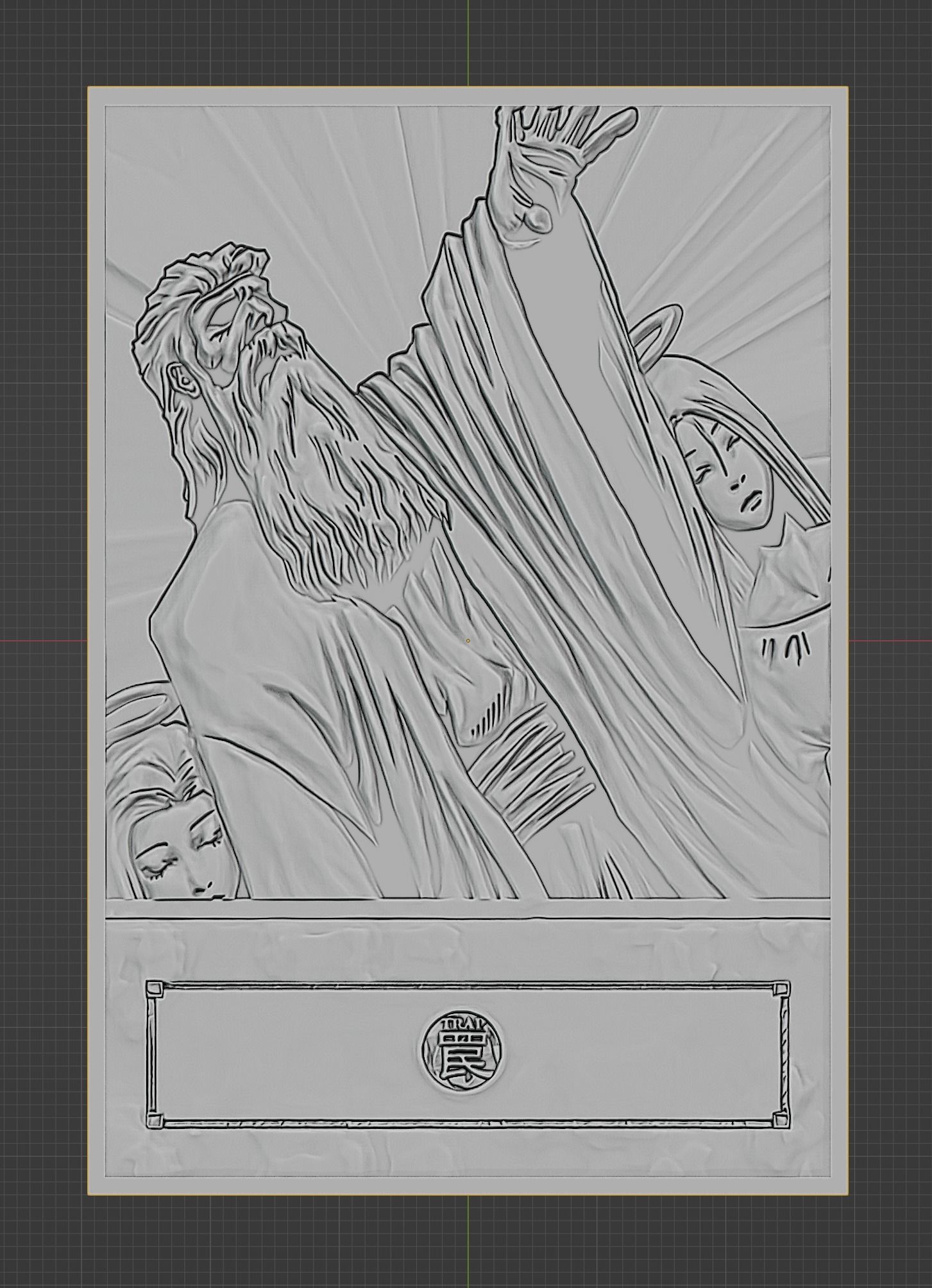 solemn judgment yugioh free 3D model 3D printable CGTrader