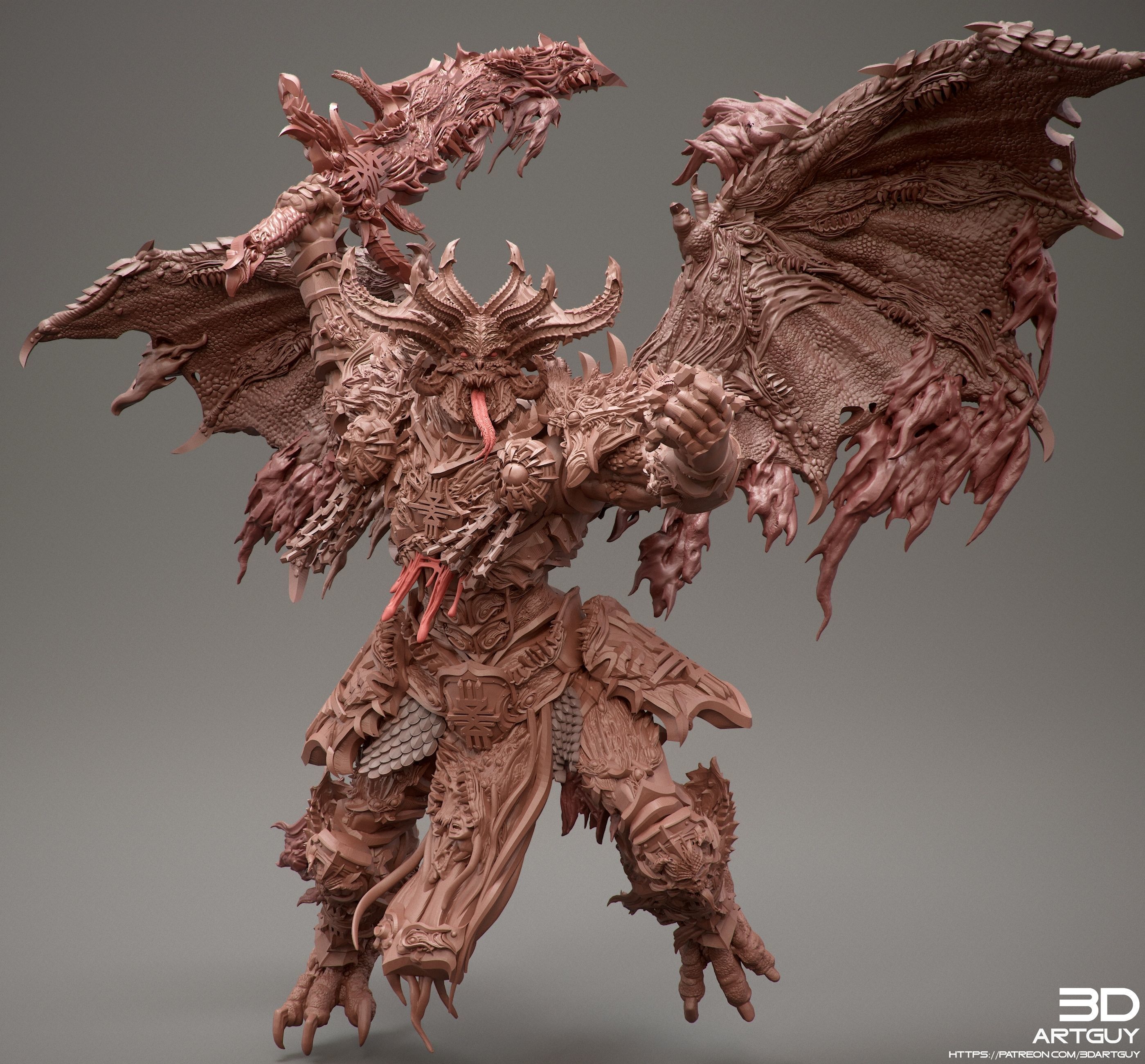Fantasy Characters Pack May 2022 3D Prints STL File 3D model 3D ...