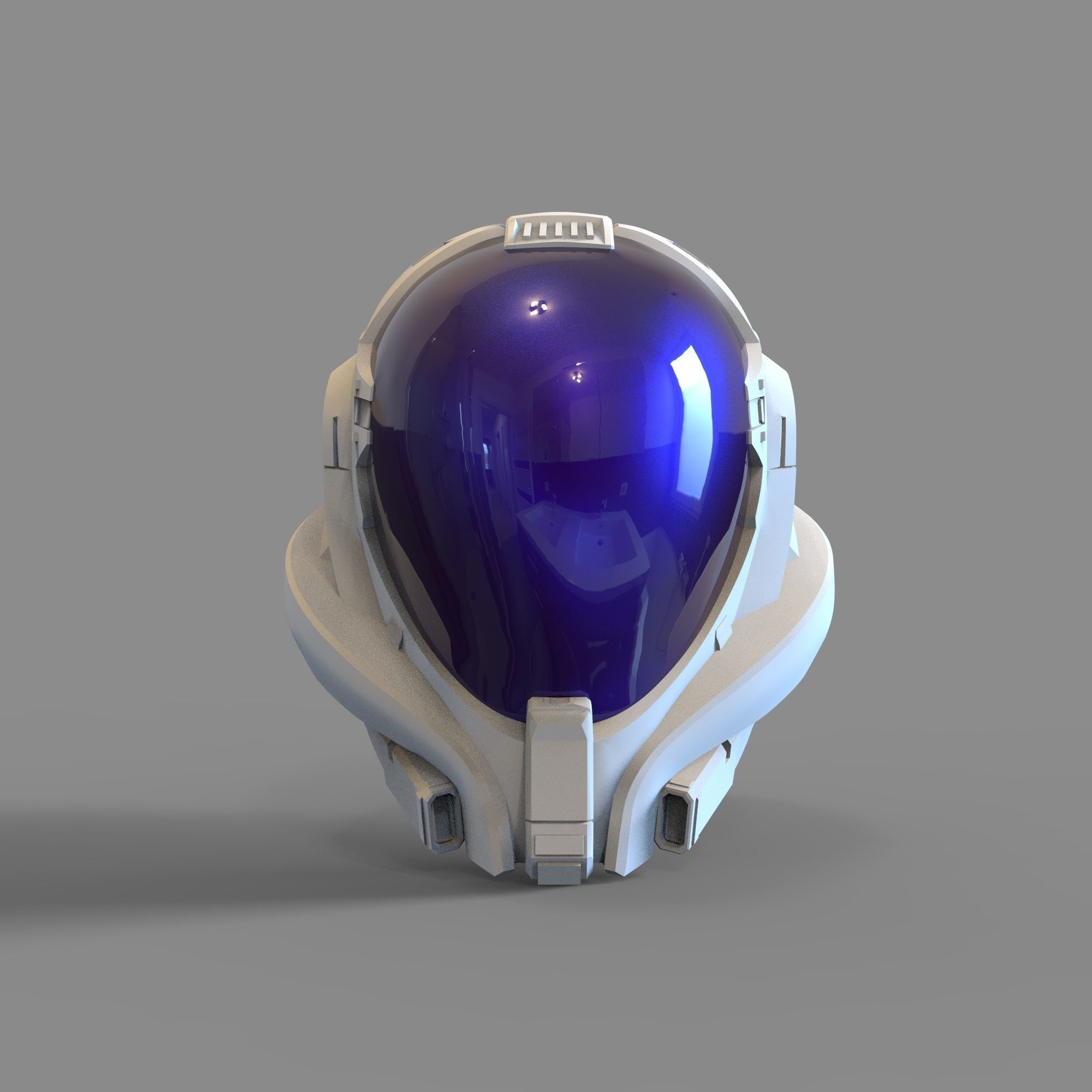 Zvezda Halo Infinite Wearable Full Helmet Cosplay 3D model 3D printable