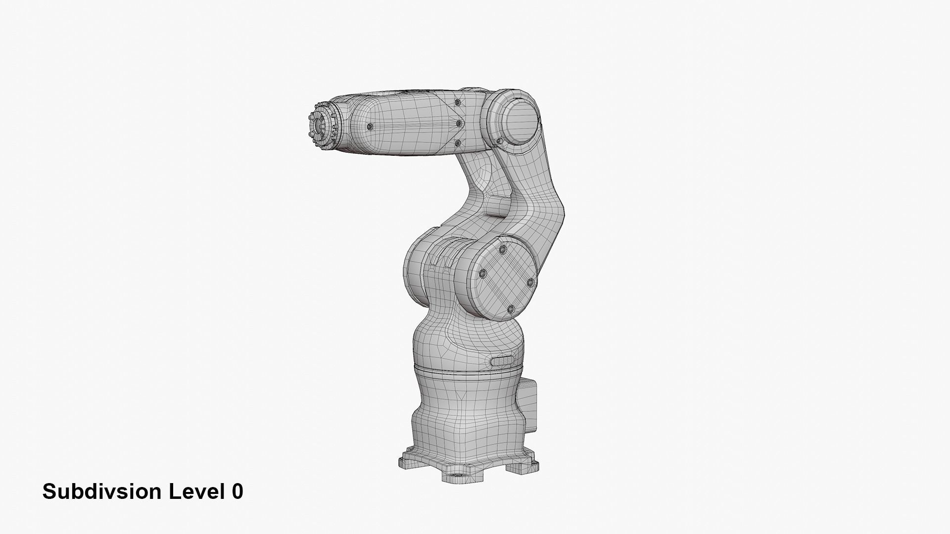 Robotic Arm 3D model rigged | CGTrader