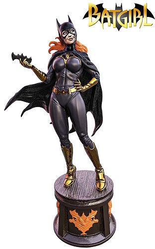 BATIGIRLS - BATMAN 3D print model