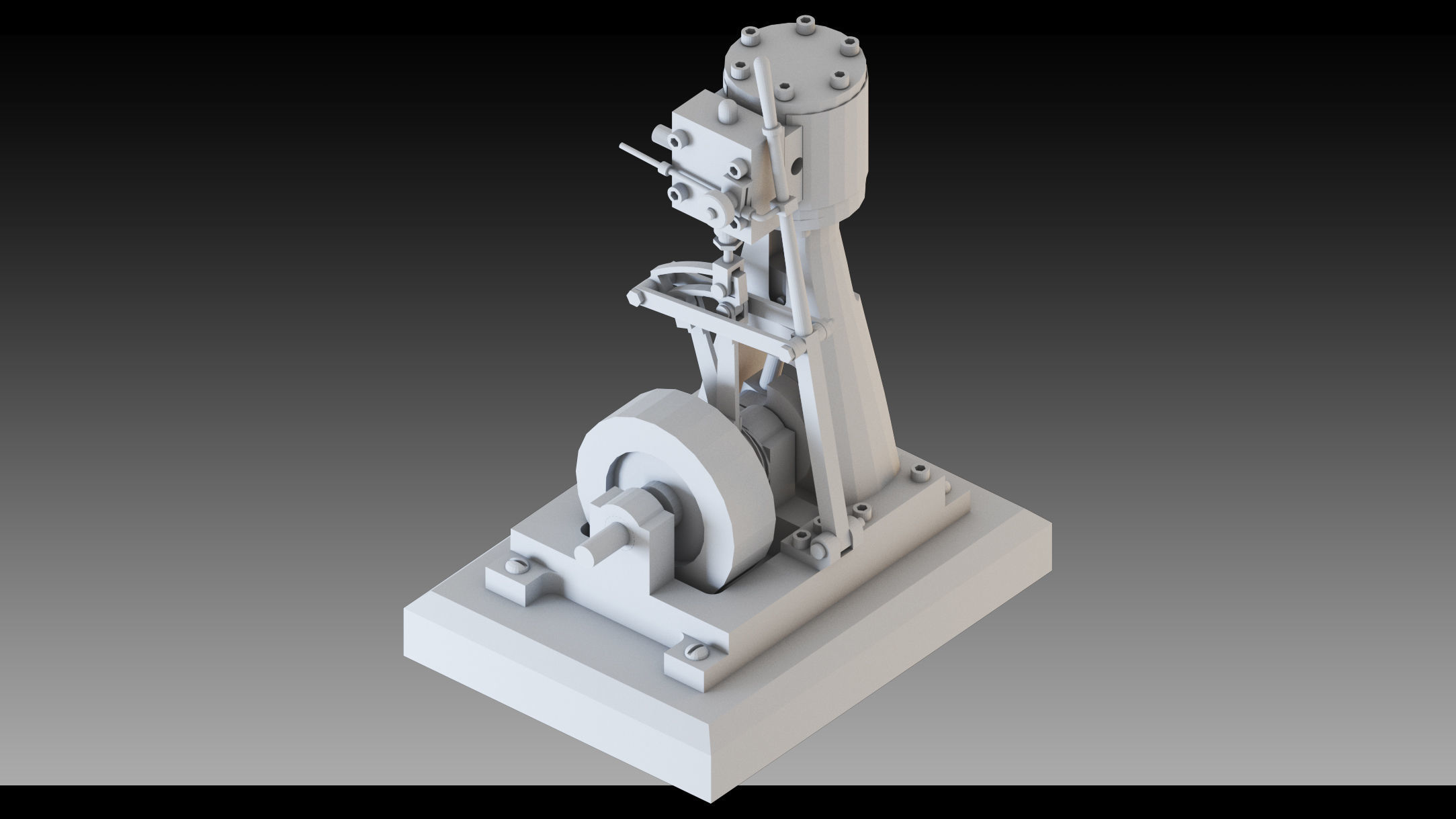 3D model 20- Steampunk Engines- High detail 3d models VR / AR / low ...