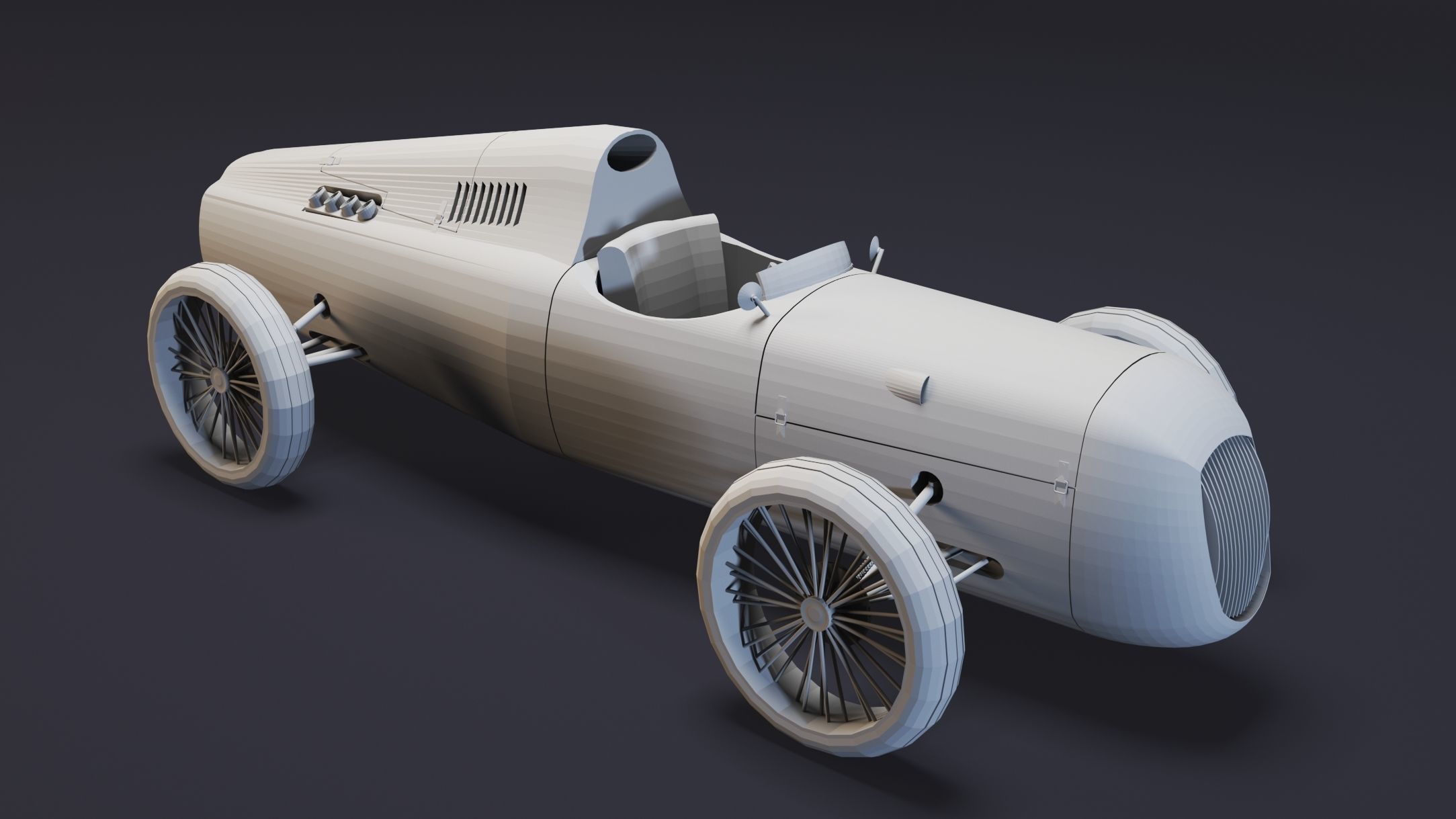 3D model 7- Classic Cars- High detail 3d models VR / AR / low-poly ...